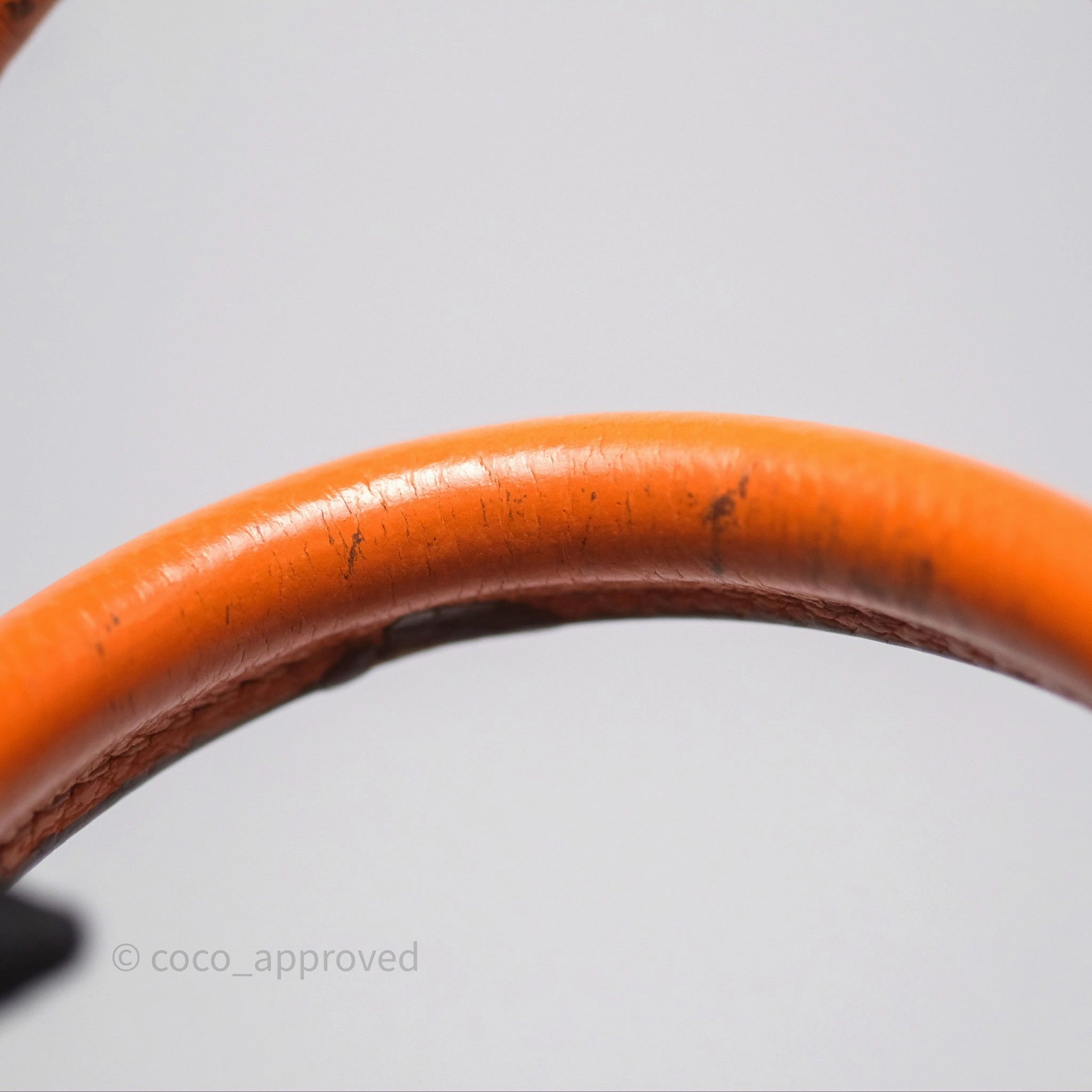 Herms Birkin 30 Retourne Orange Epsom Palladium Hardware