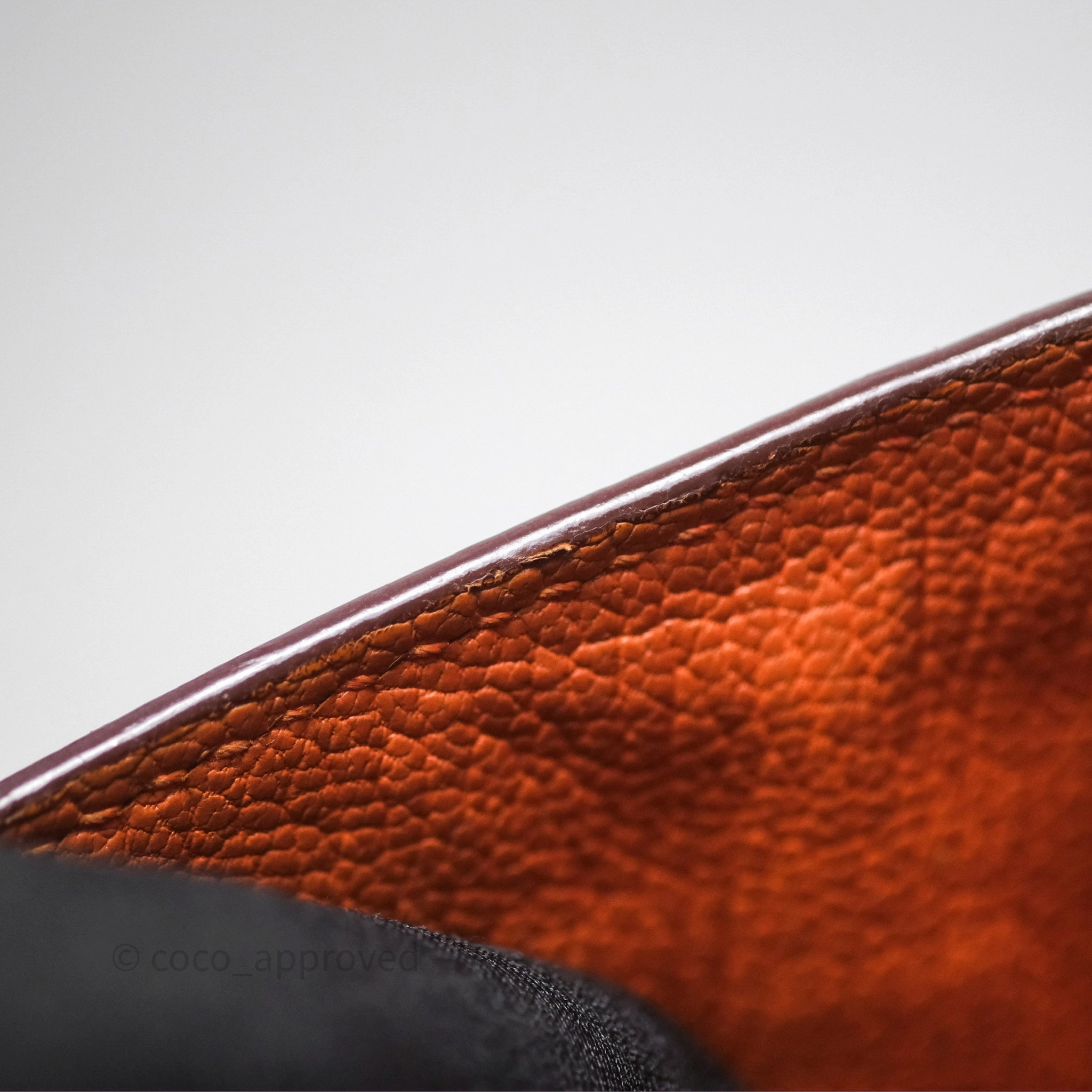 Herms Birkin 30 Retourne Orange Epsom Palladium Hardware