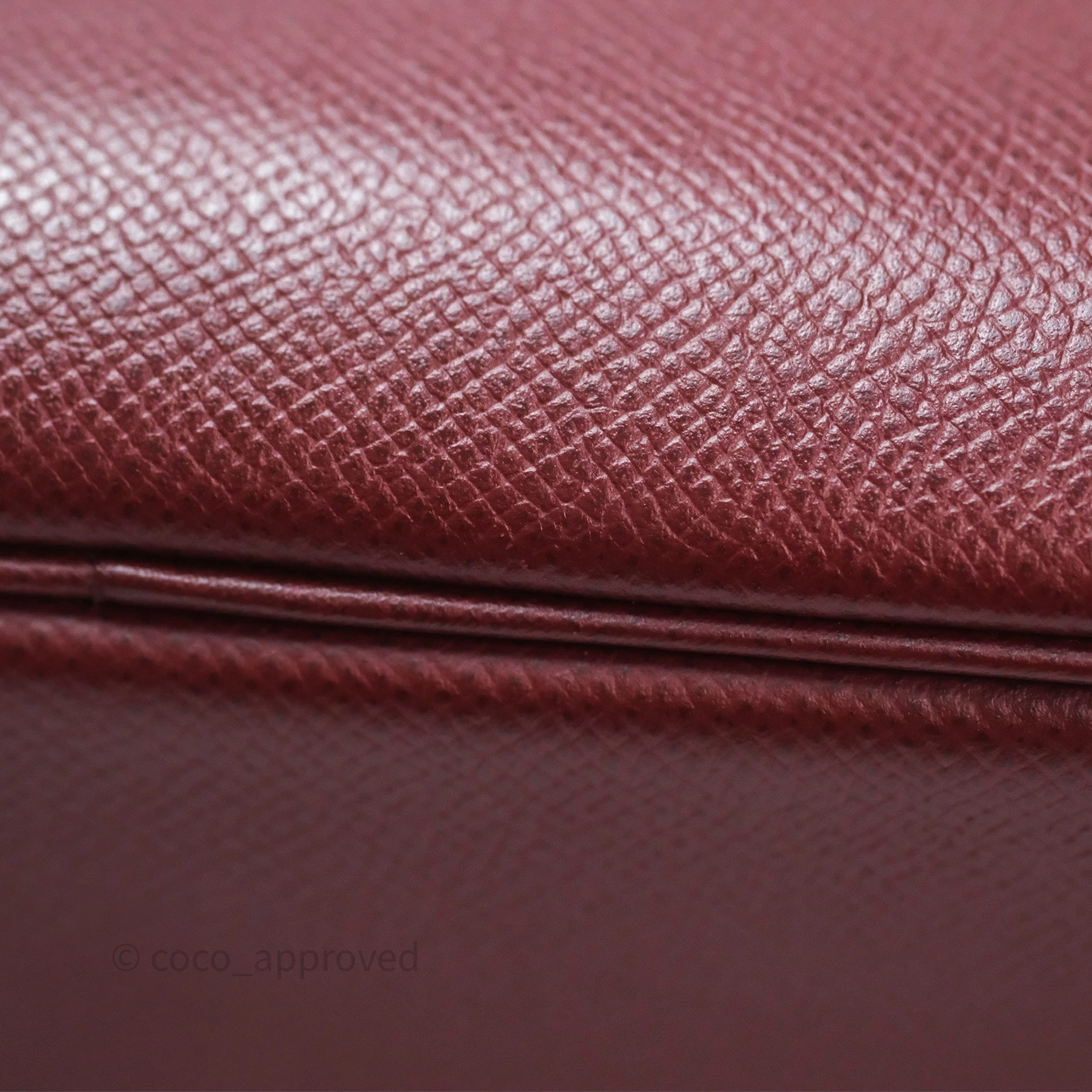 Herms Birkin 30 Retourne Rouge H 55 Epsom Gold Hardware