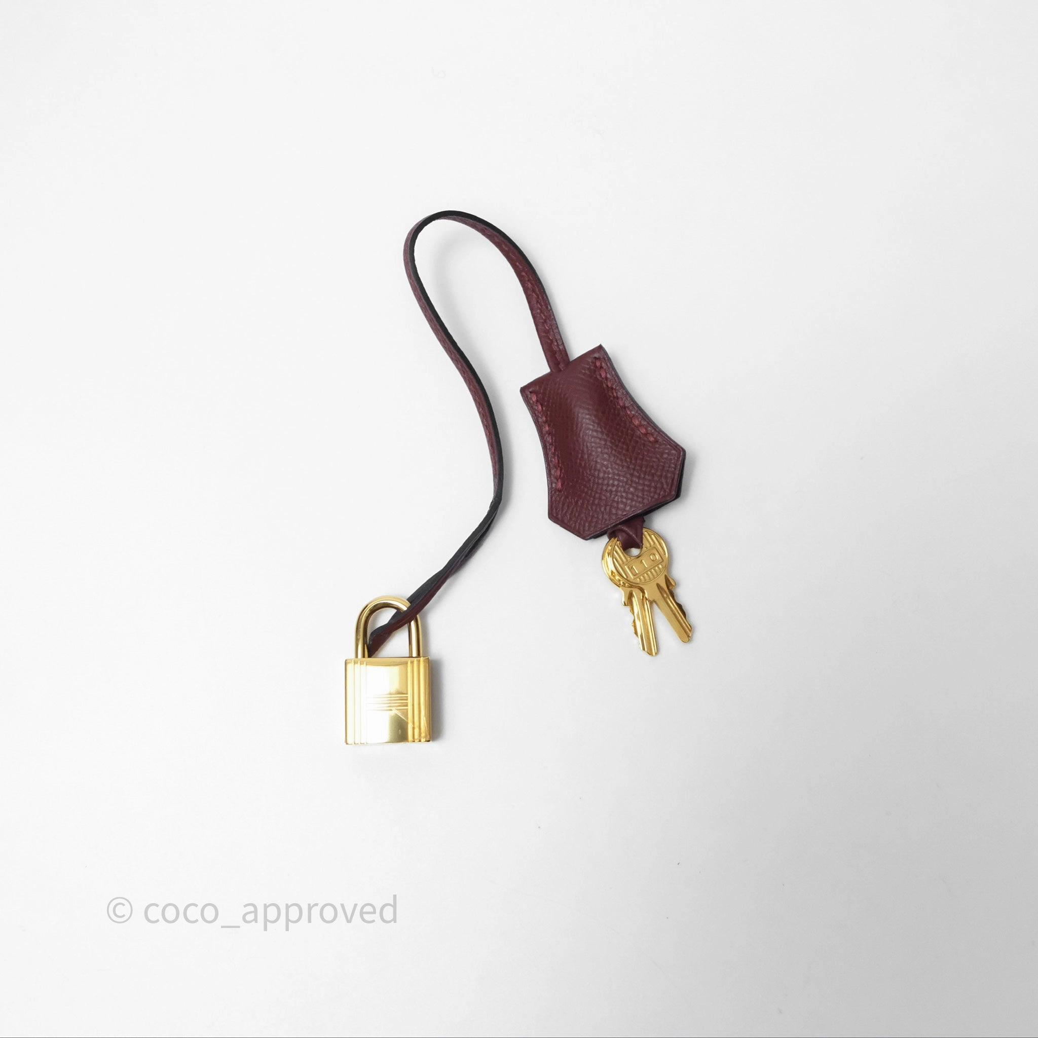 Herms Birkin 30 Retourne Rouge H 55 Epsom Gold Hardware