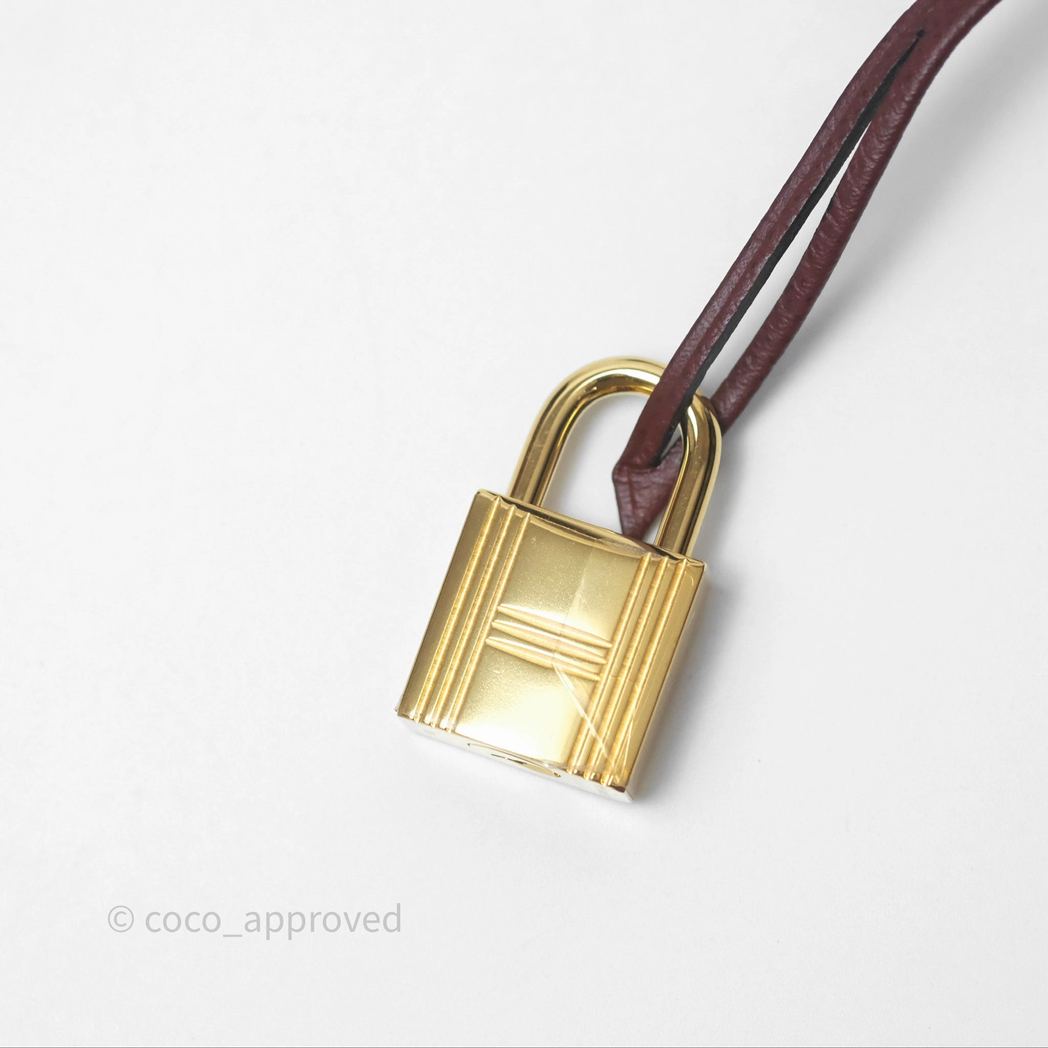 Herms Birkin 30 Retourne Rouge H 55 Epsom Gold Hardware