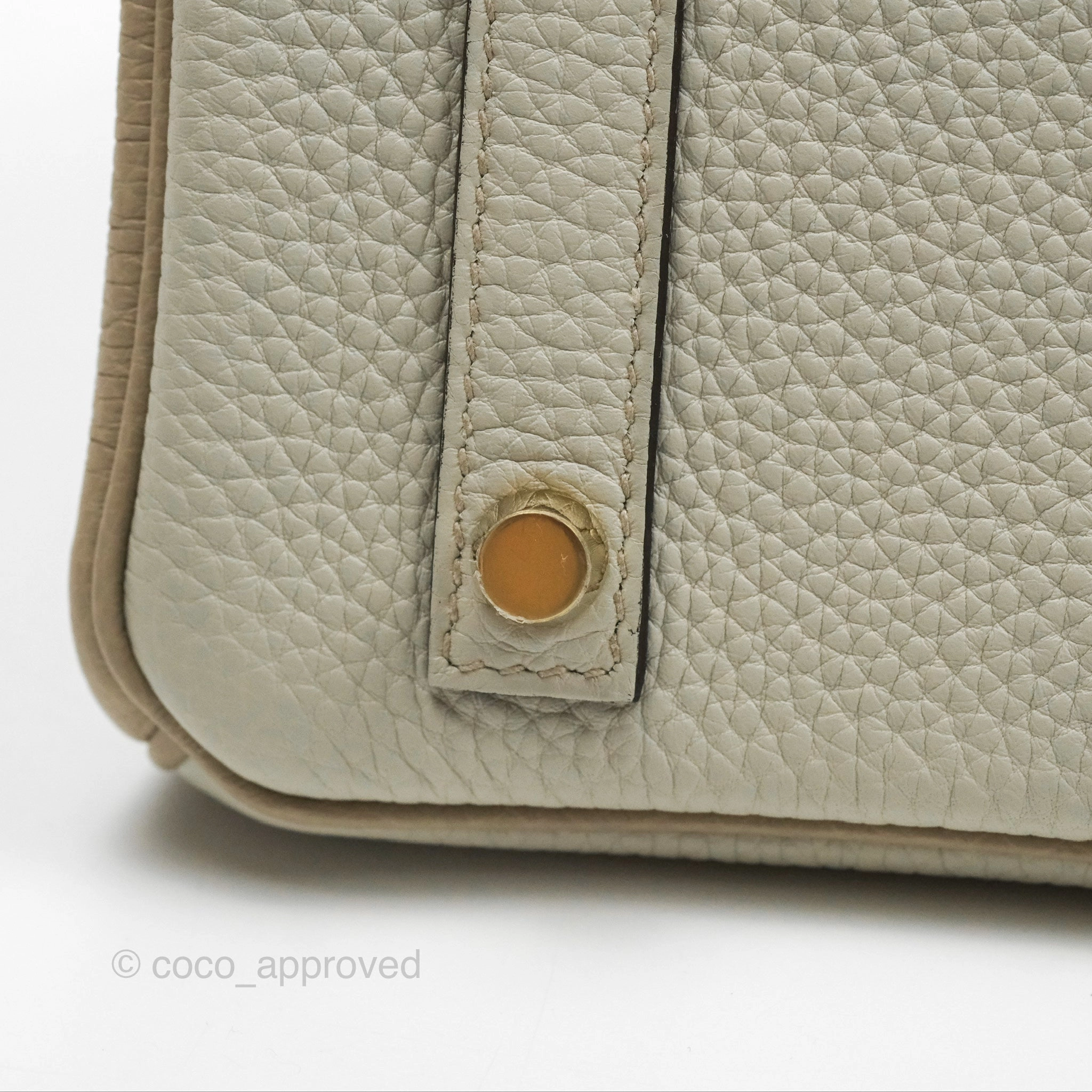 Herms Birkin 30 Retourne Togo Gold Hardware HSS Gris Perle 80 Gris Tourterelle