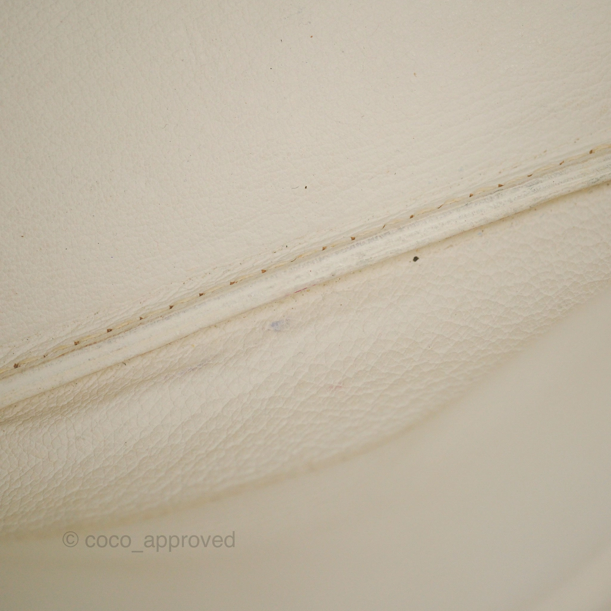 Herms Birkin 30 Retourne White Epsom Palladium Hardware