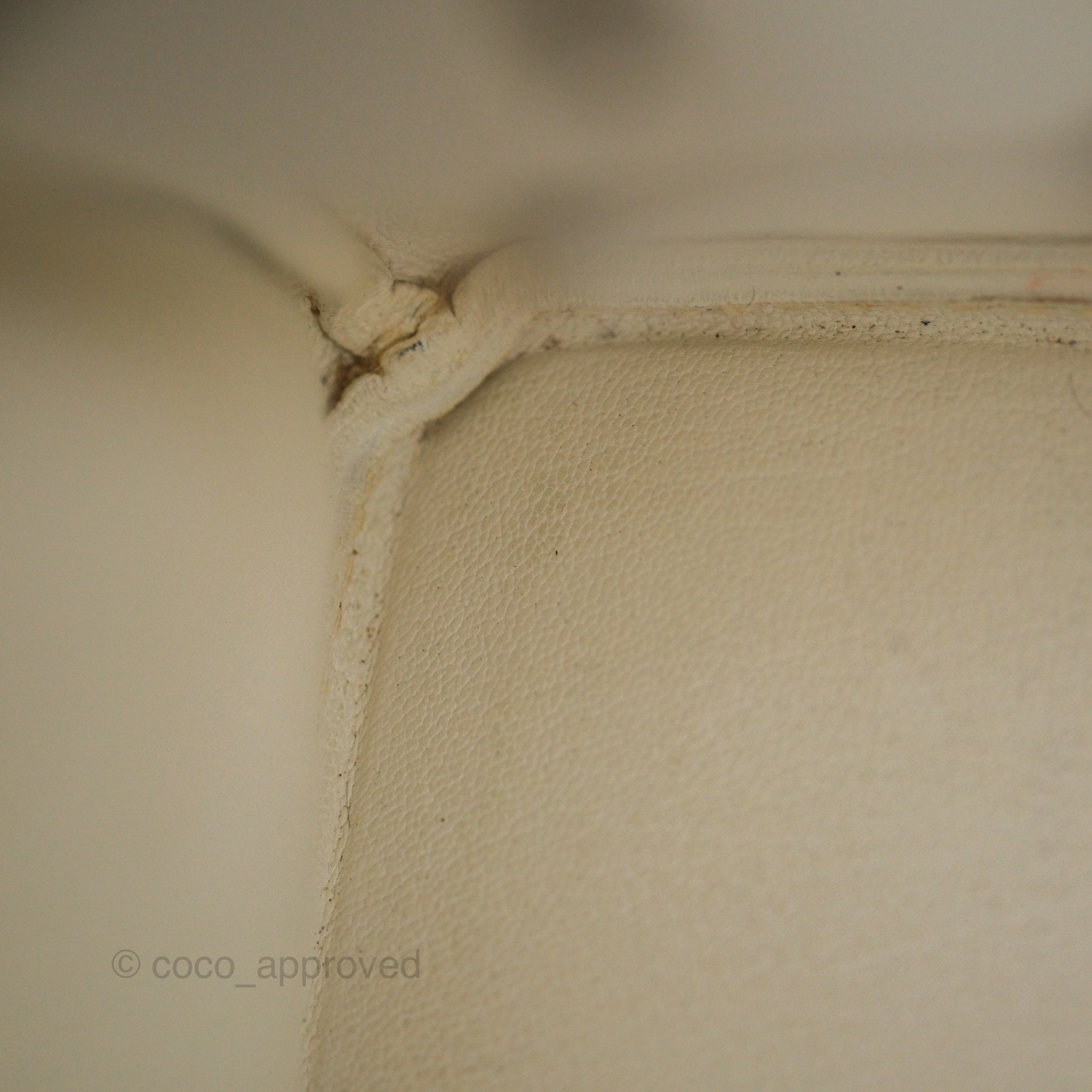 Herms Birkin 30 Retourne White Epsom Palladium Hardware