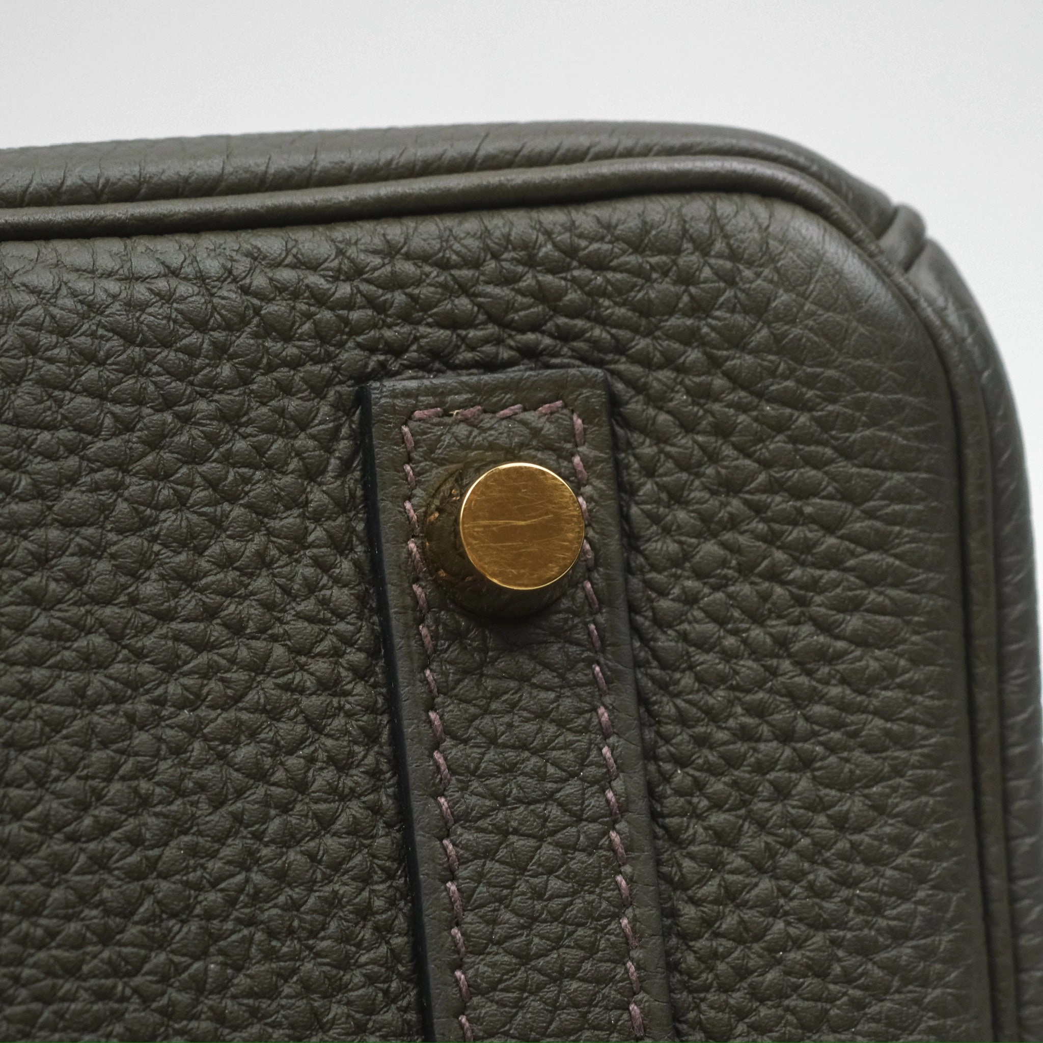 Herms Birkin 30 Vert de Gris C6 Togo Gold Hardware