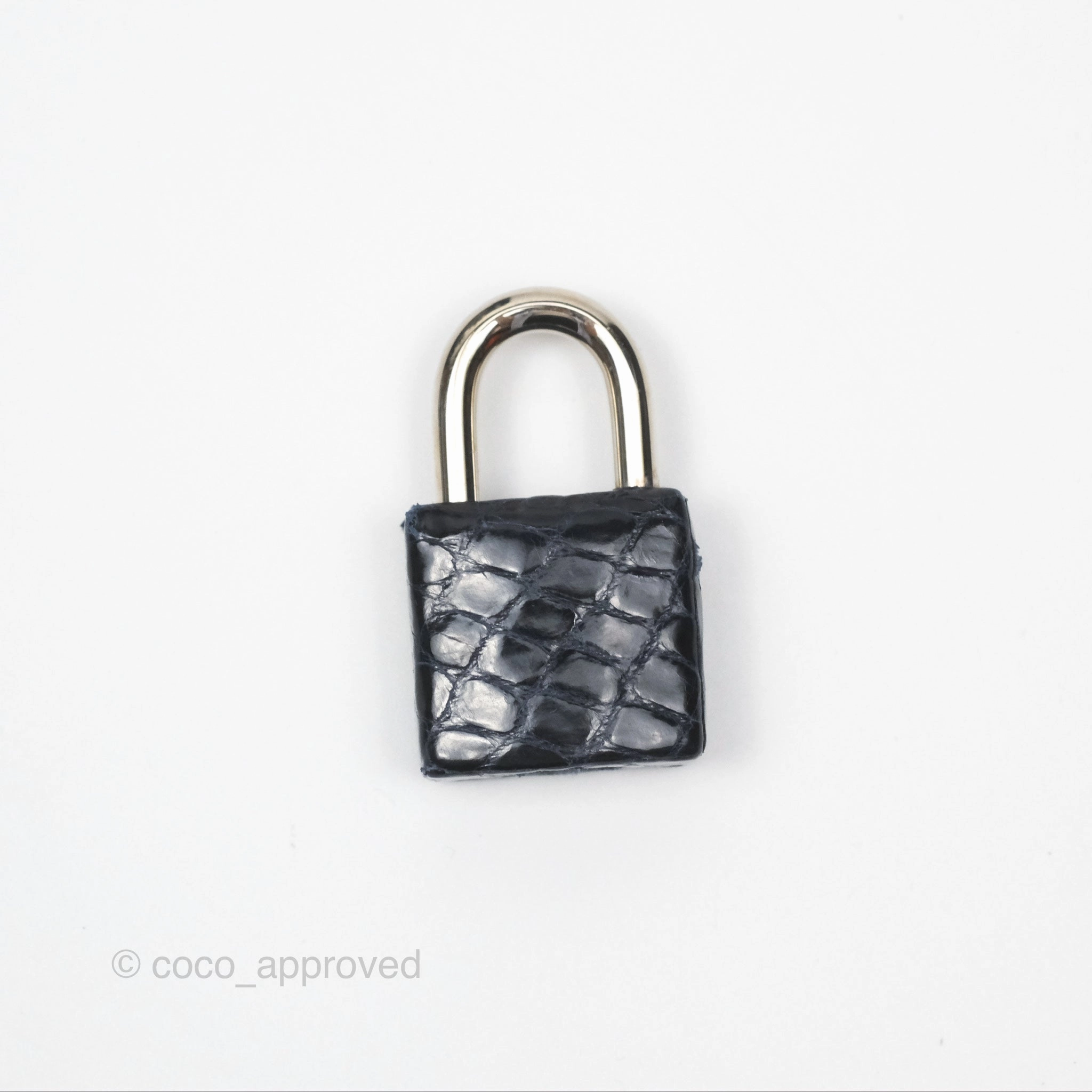 Herms Birkin 35 Porosus Marine 78 Palladium Hardware