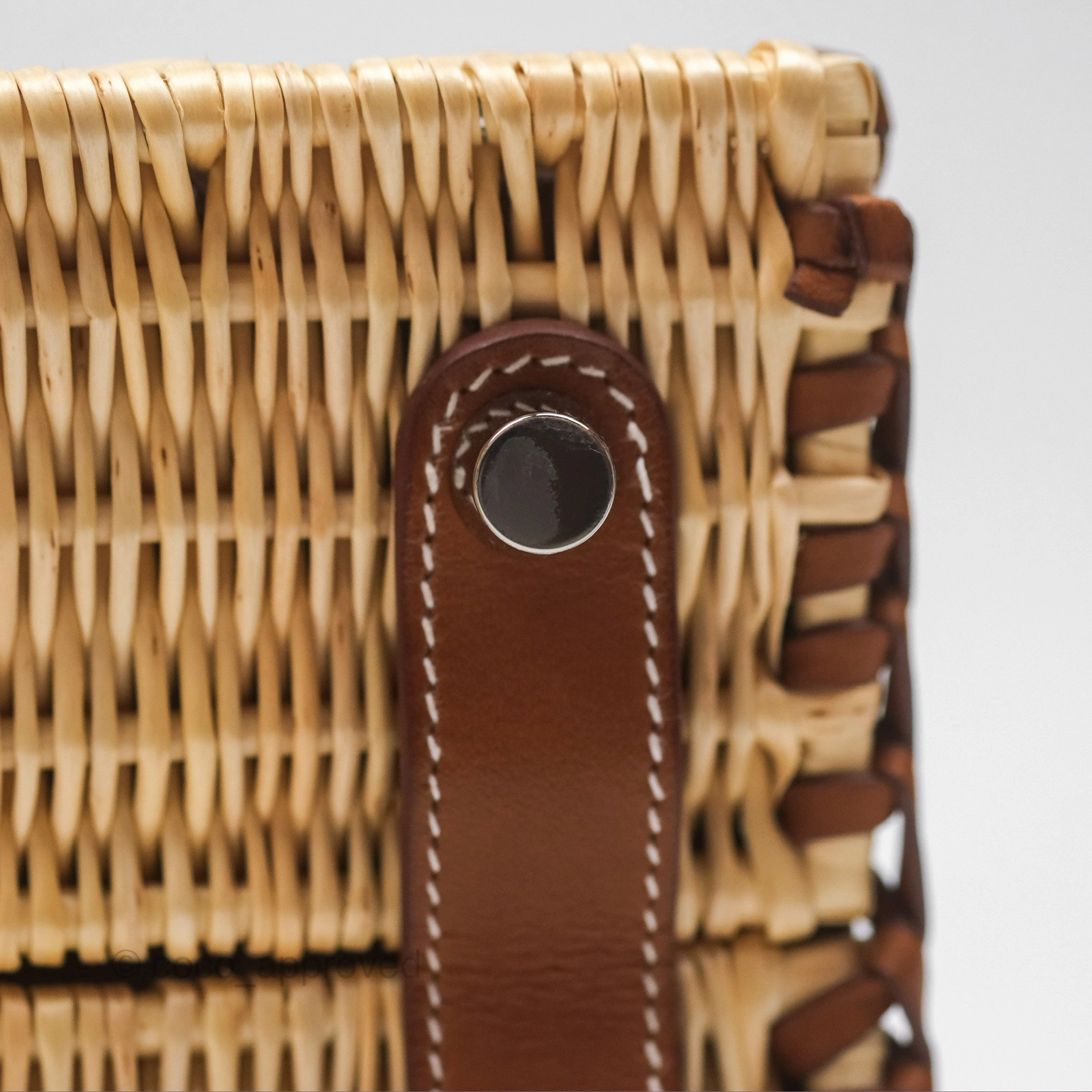 Herms Birkin Picnic 25 Osier/ Barenia Naturel 27/ Fauve 34 Palladium Hardware