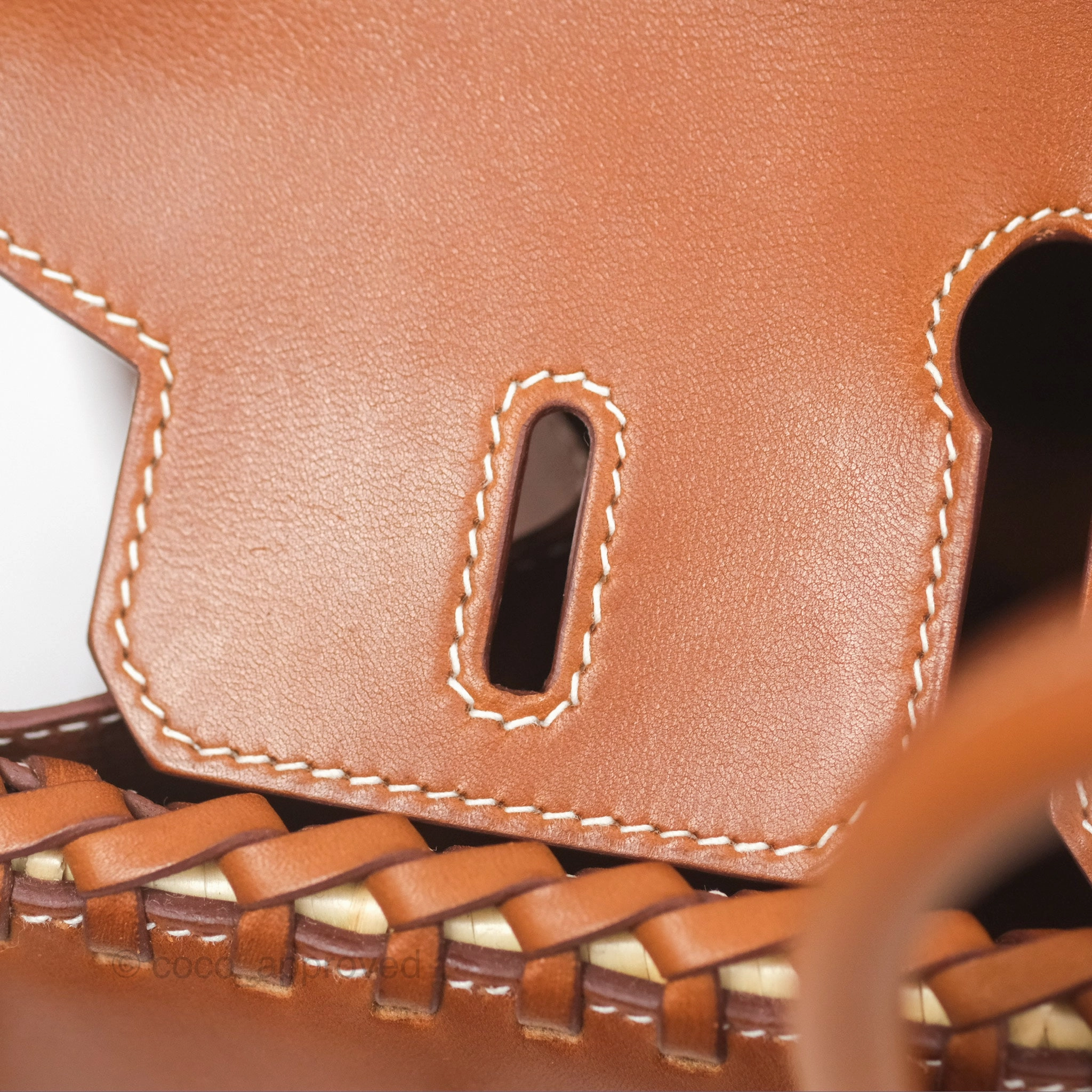 Herms Birkin Picnic 25 Osier/ Barenia Naturel 27/ Fauve 34 Palladium Hardware
