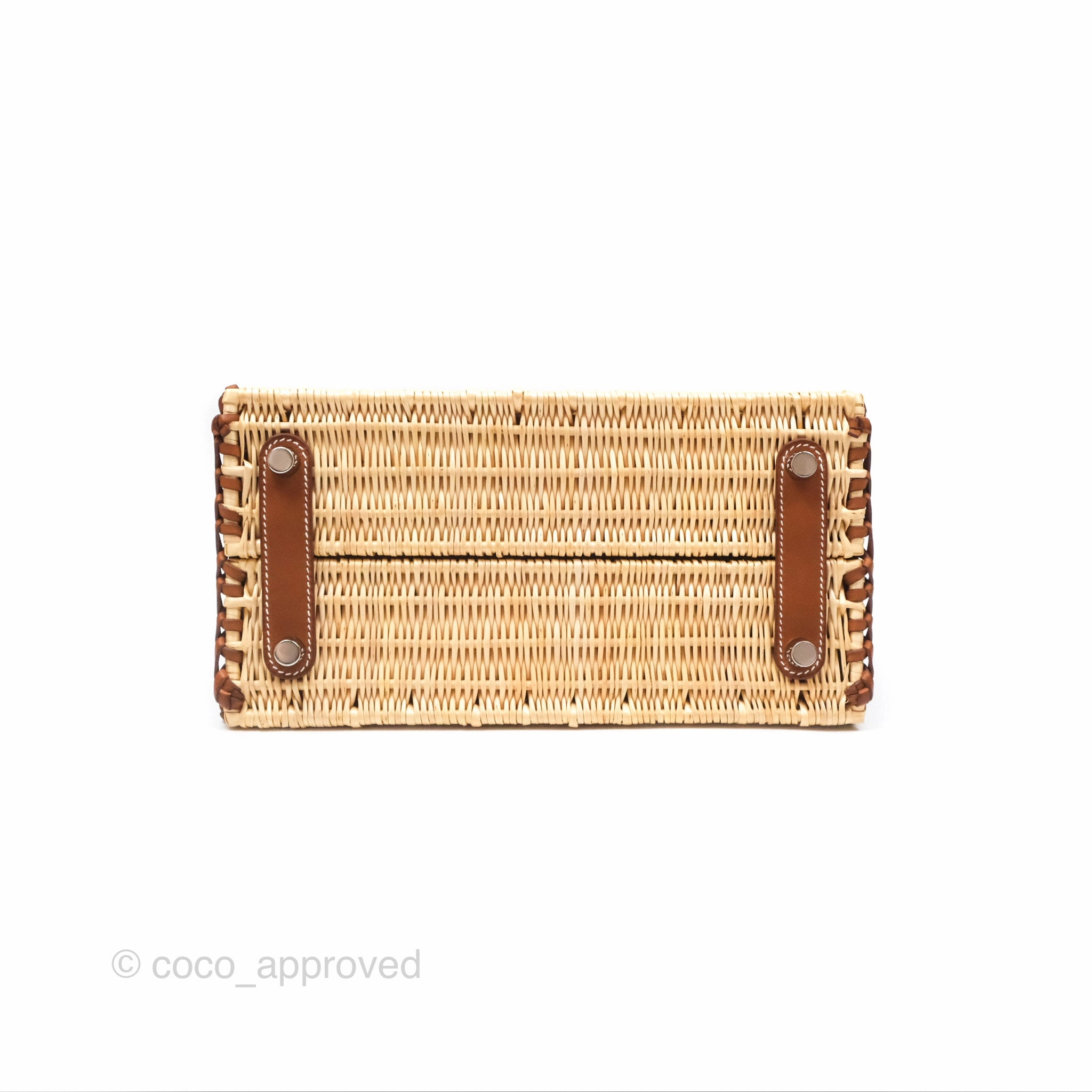 Herms Birkin Picnic 25 Osier/ Barenia Naturel 27/ Fauve 34 Palladium Hardware