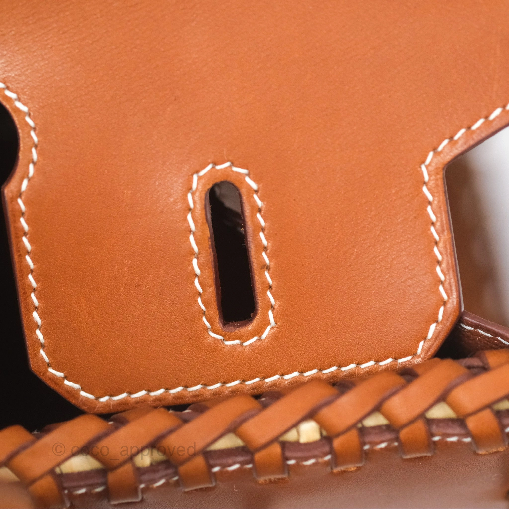 Herms Birkin Picnic 25 Osier/ Barenia Naturel 27/ Fauve 34 Palladium Hardware