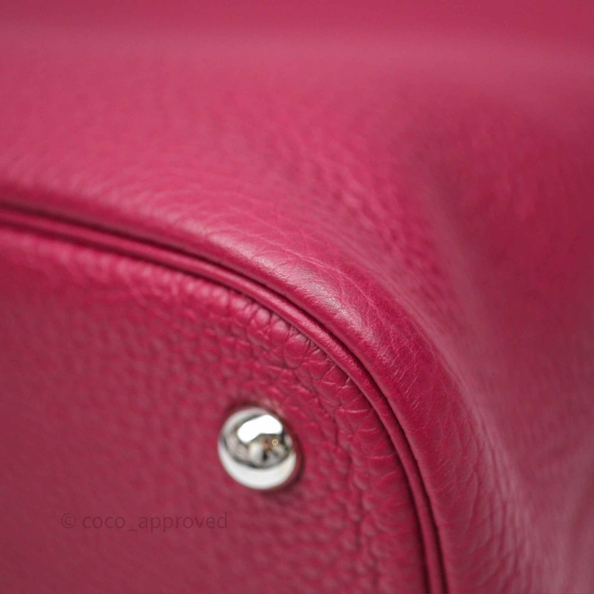 Herms Bolide 1923 31 Rubis B5 Clemence Palladium Hardware