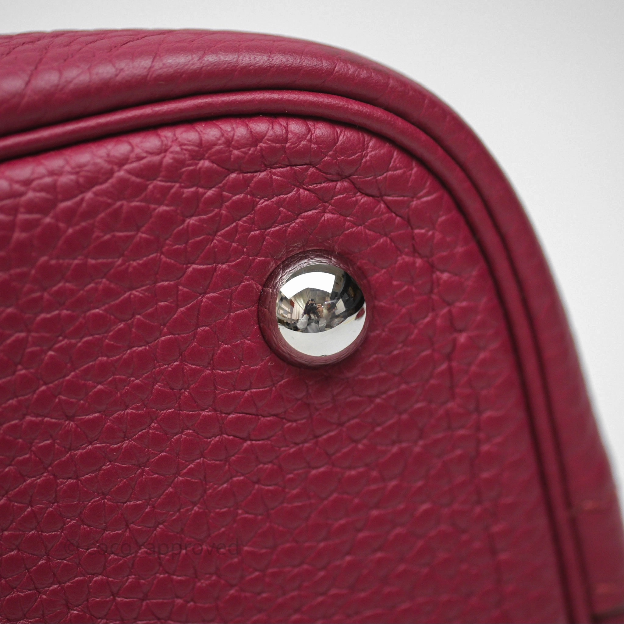Herms Bolide 1923 31 Rubis B5 Clemence Palladium Hardware