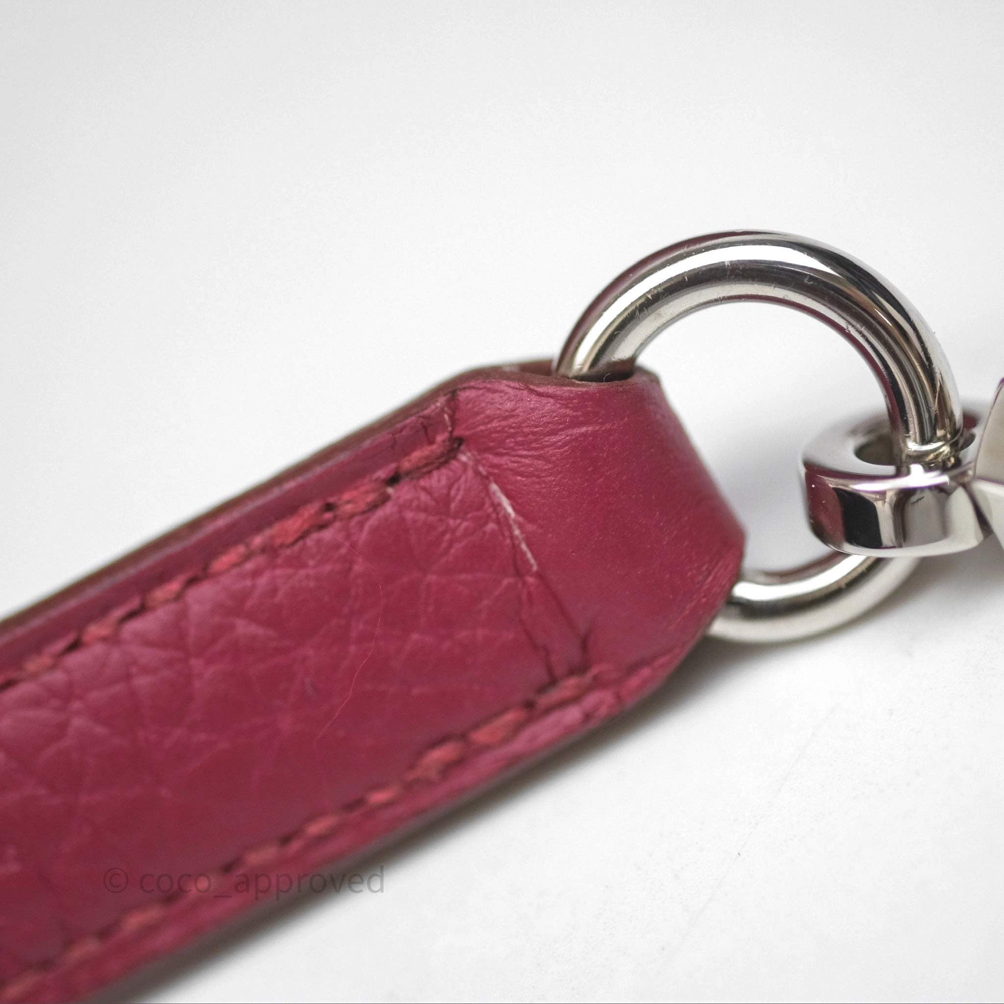 Herms Bolide 1923 31 Rubis B5 Clemence Palladium Hardware