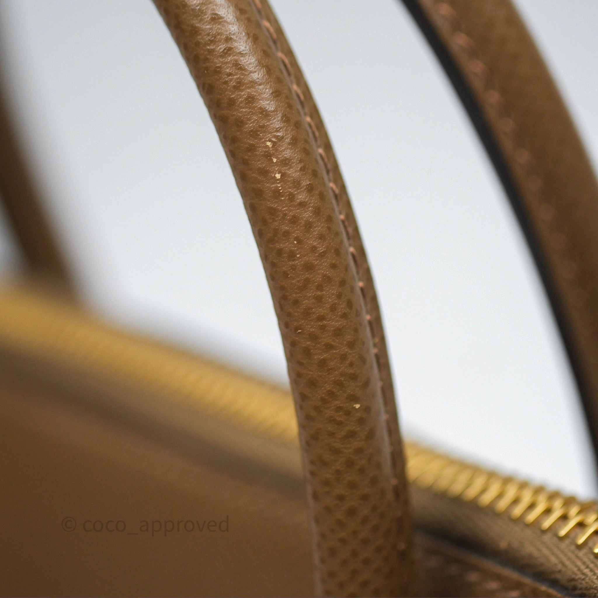 Herms Bolide 25 Alezan 3G Epsom Gold Hardware