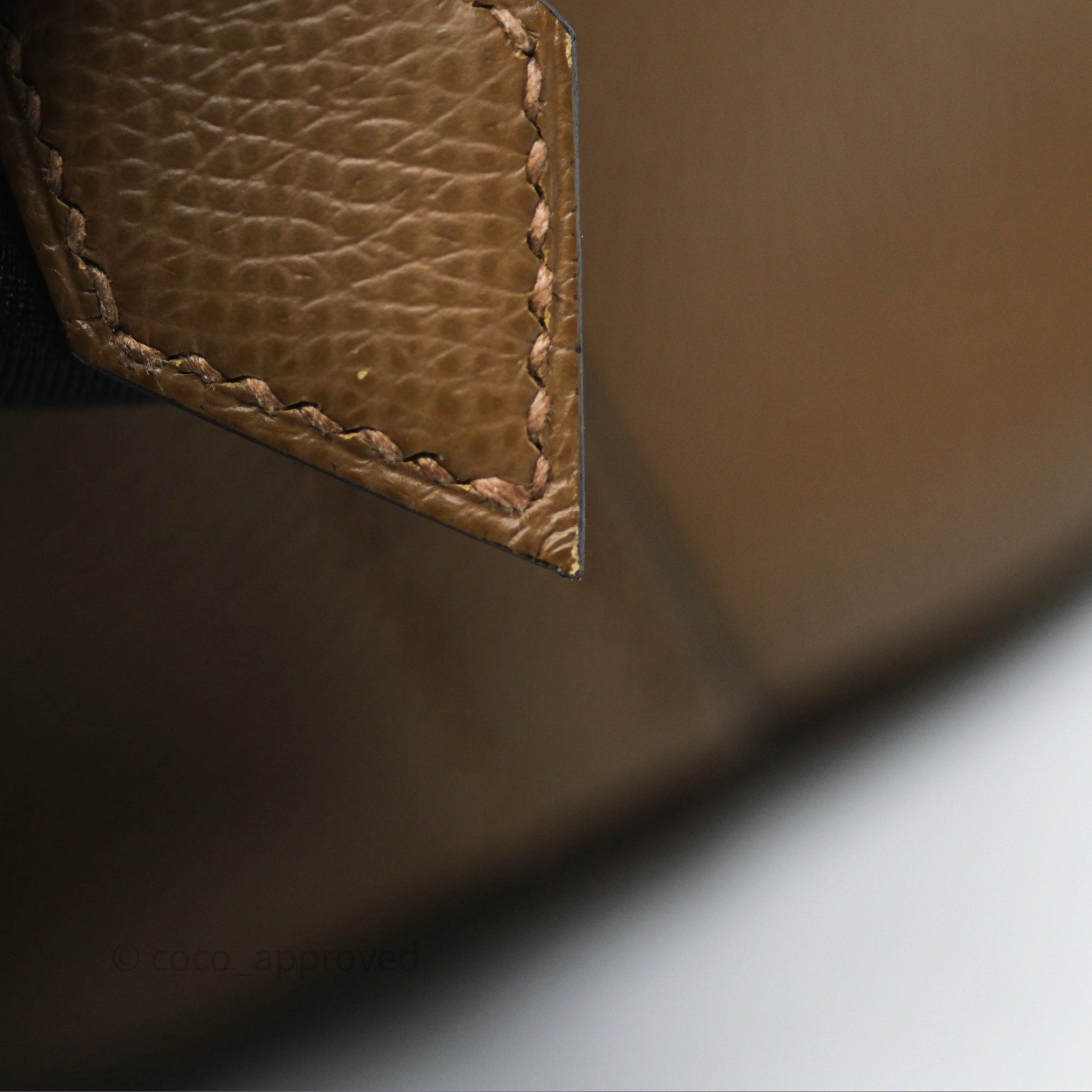Herms Bolide 25 Alezan 3G Epsom Gold Hardware