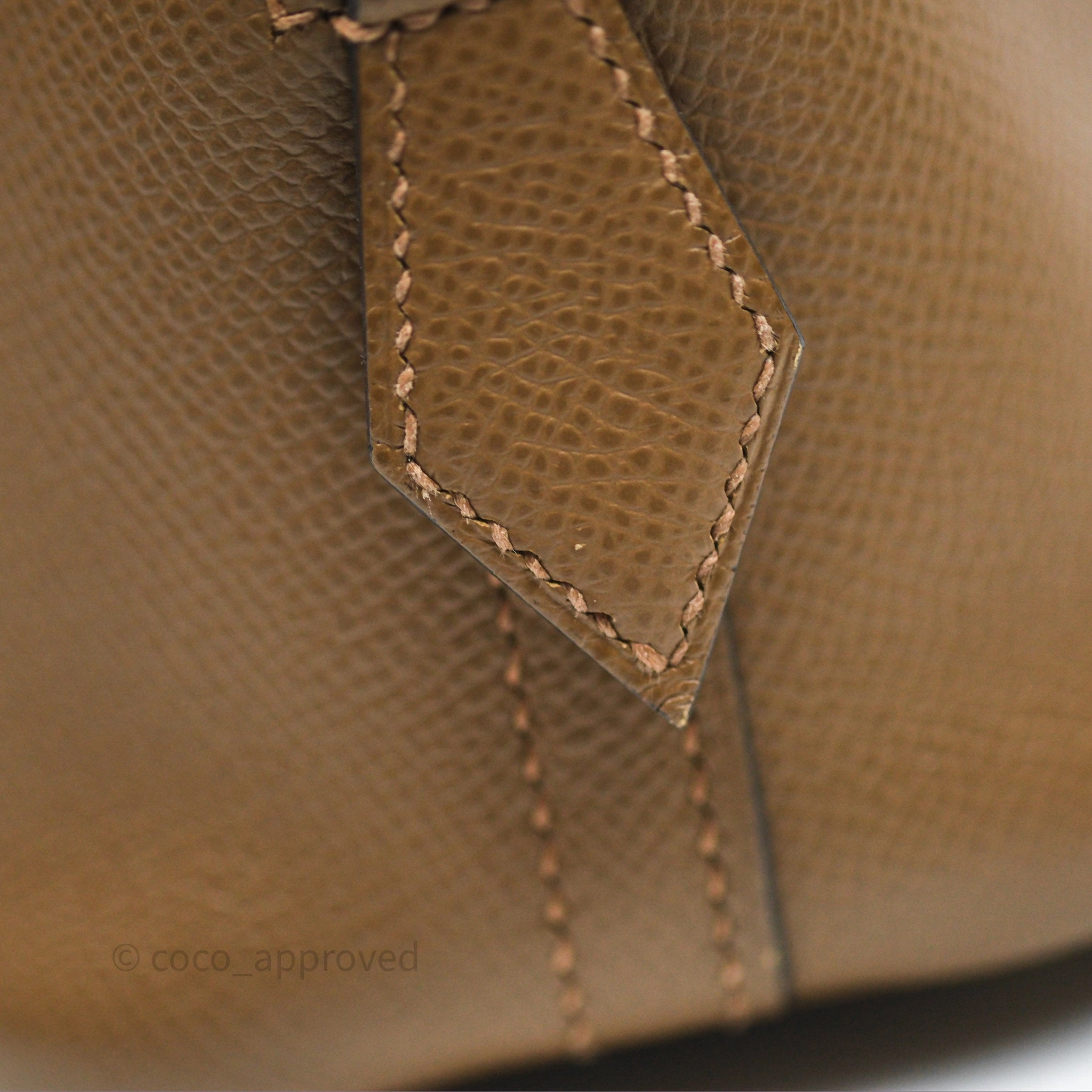 Herms Bolide 25 Alezan 3G Epsom Gold Hardware