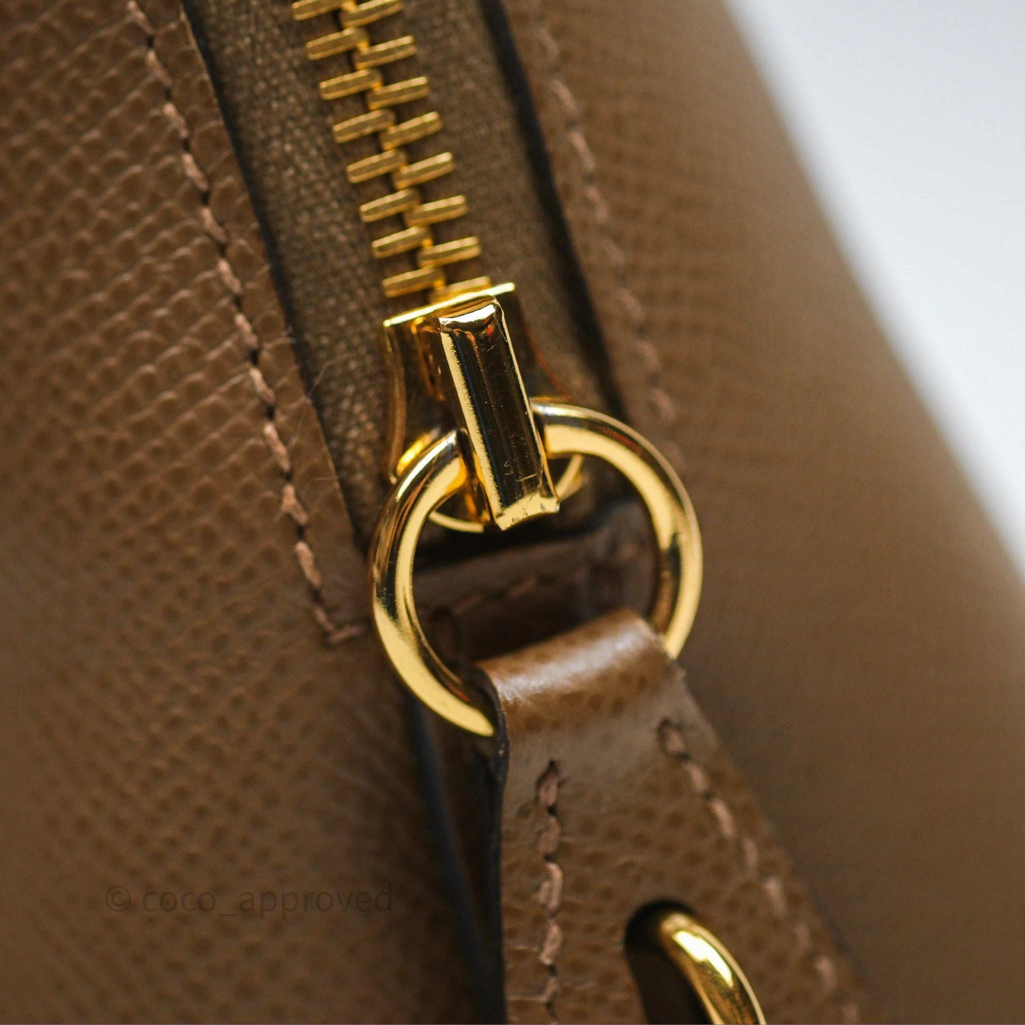 Herms Bolide 25 Alezan 3G Epsom Gold Hardware