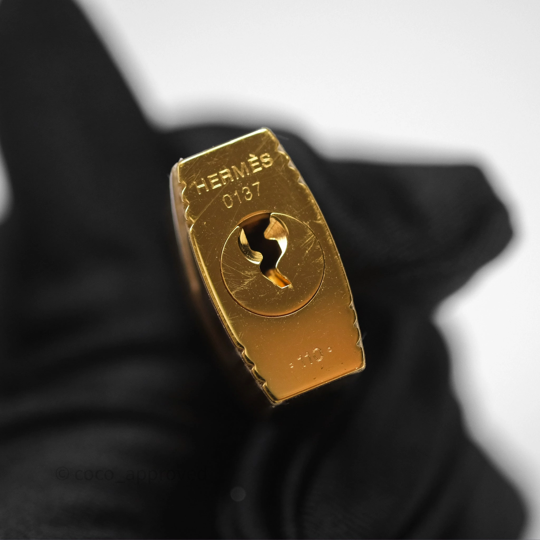 Herms Bolide 25 Alezan 3G Epsom Gold Hardware