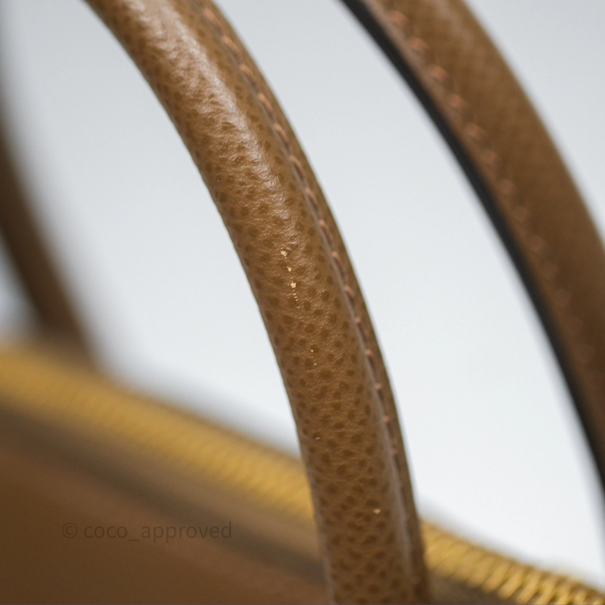 Herms Bolide 25 Alezan 3G Epsom Gold Hardware