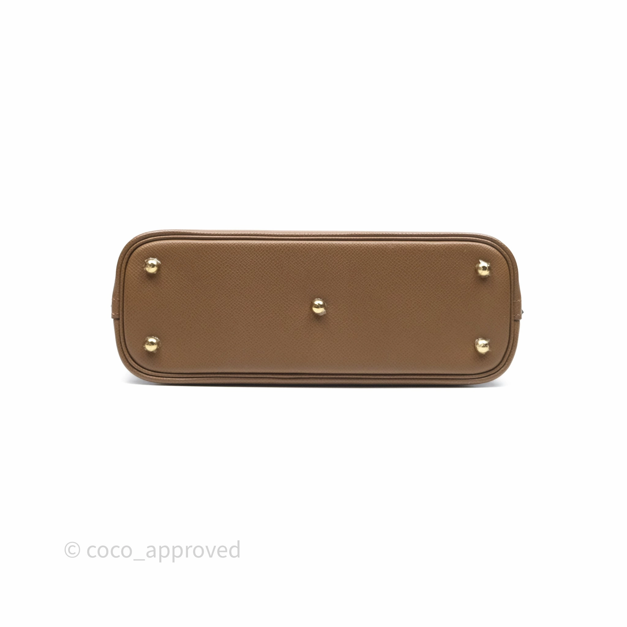 Herms Bolide 25 Alezan 3G Epsom Gold Hardware