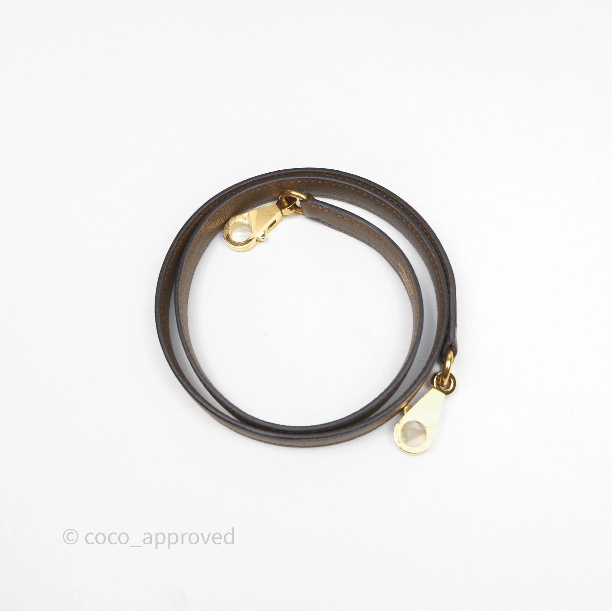 Herms Bolide 25 Alezan 3G Epsom Gold Hardware