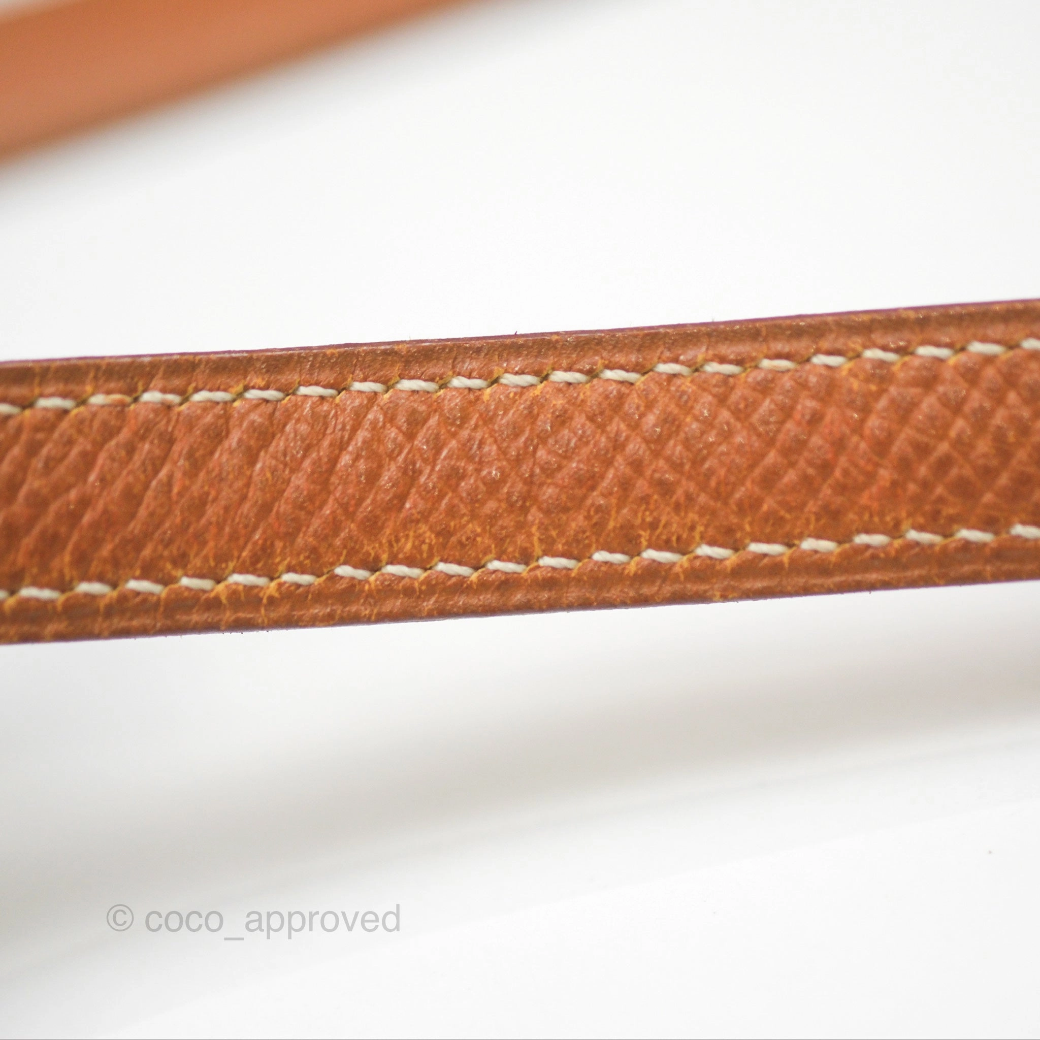 Herms Bolide 27 Gold Epsom Gold Hardware