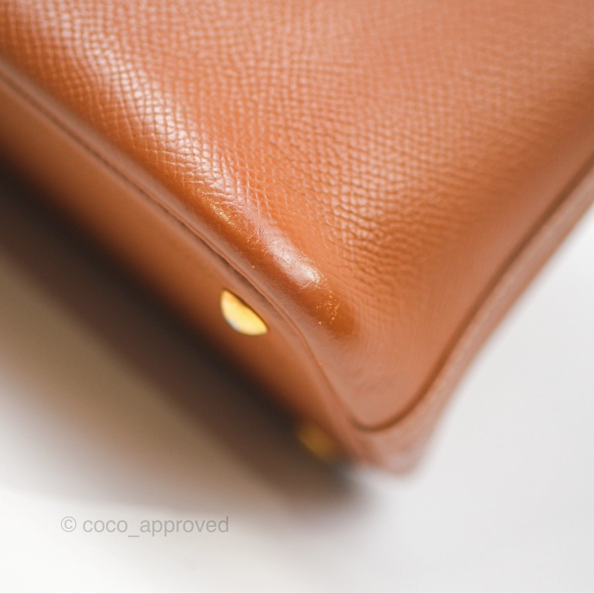 Herms Bolide 27 Gold Epsom Gold Hardware