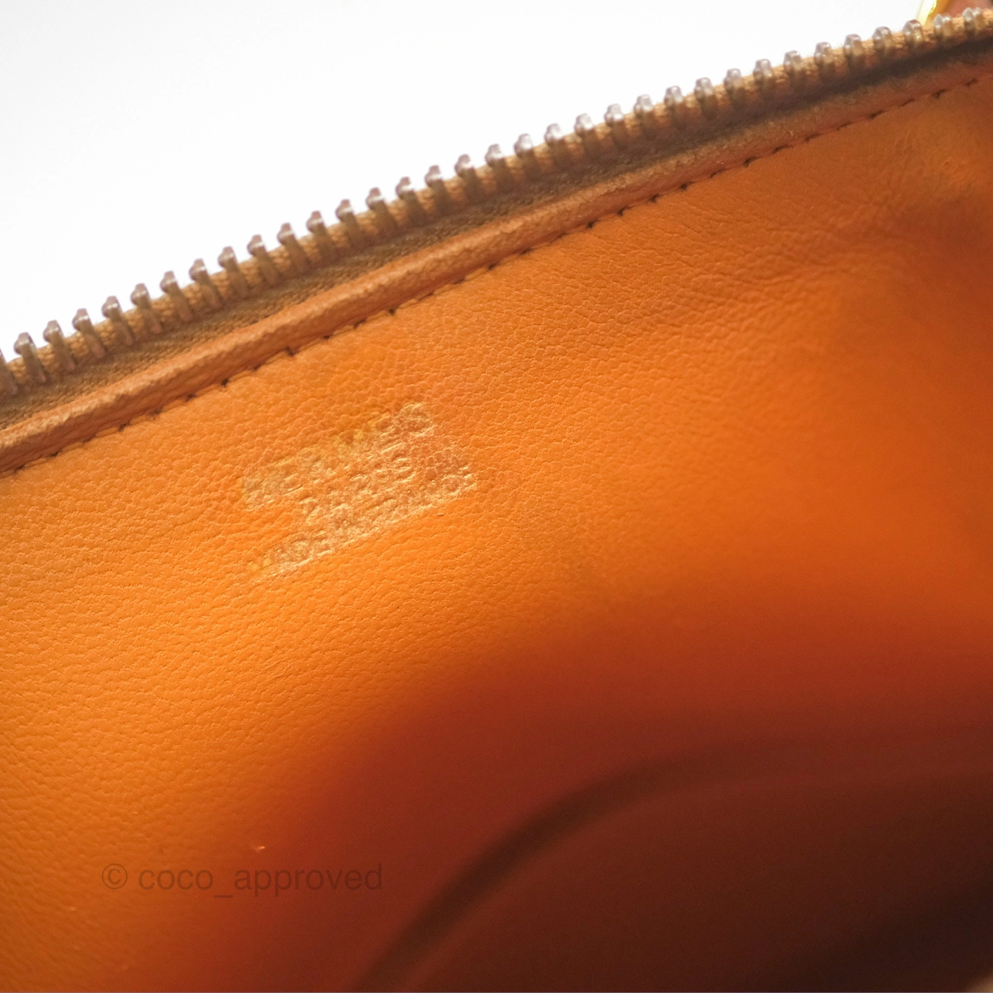 Herms Bolide 27 Gold Epsom Gold Hardware