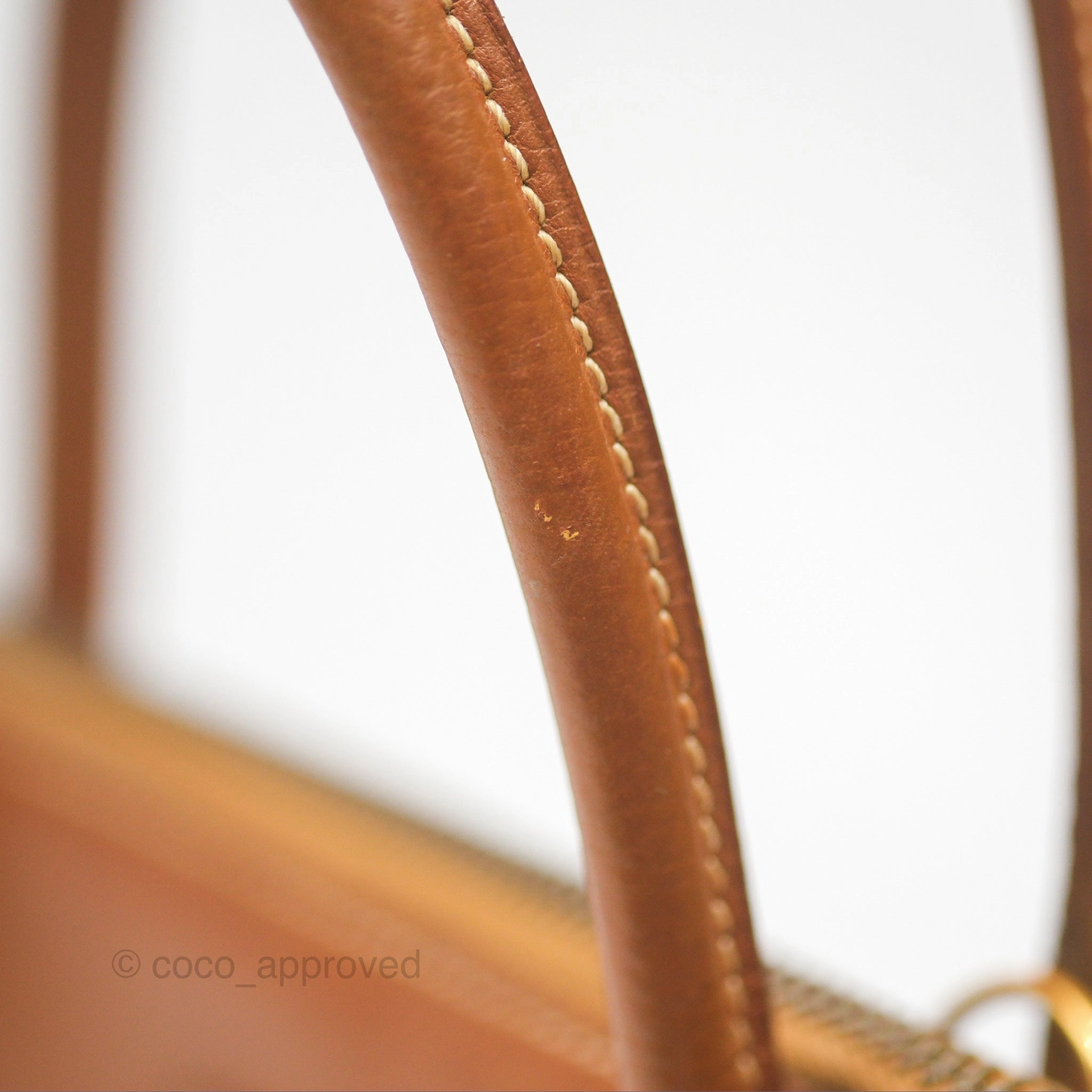 Herms Bolide 27 Gold Epsom Gold Hardware