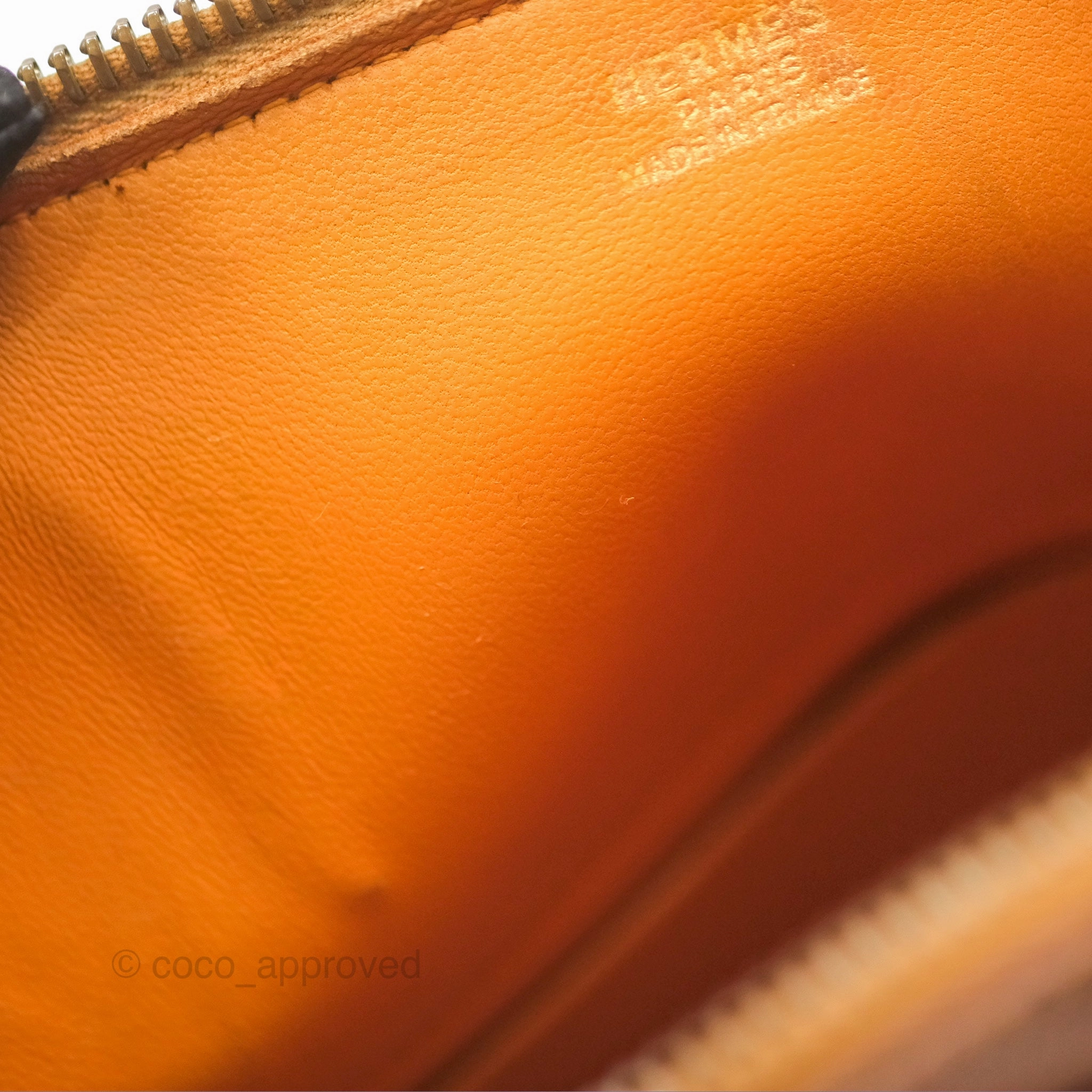 Herms Bolide 27 Gold Epsom Gold Hardware