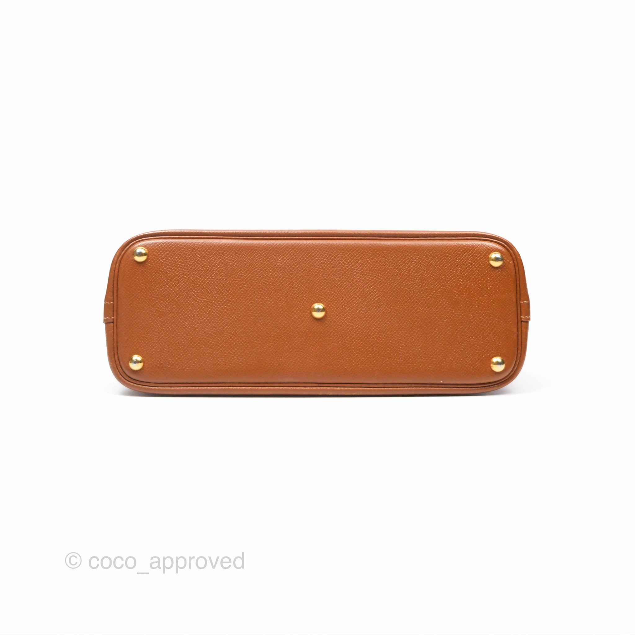 Herms Bolide 27 Gold Epsom Gold Hardware