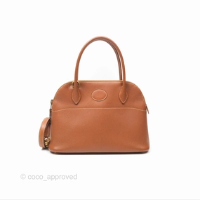 Herms Bolide 27 Gold Epsom Gold Hardware