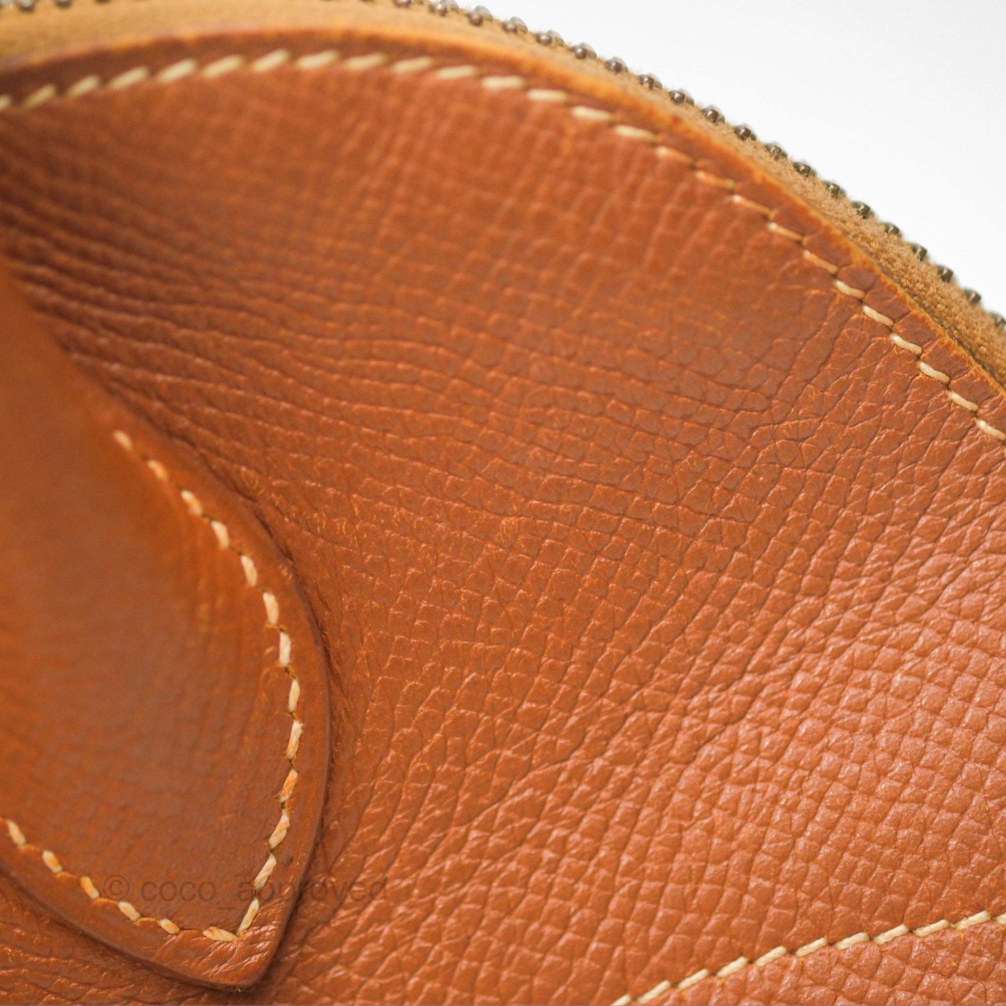 Herms Bolide 27 Gold Epsom Gold Hardware