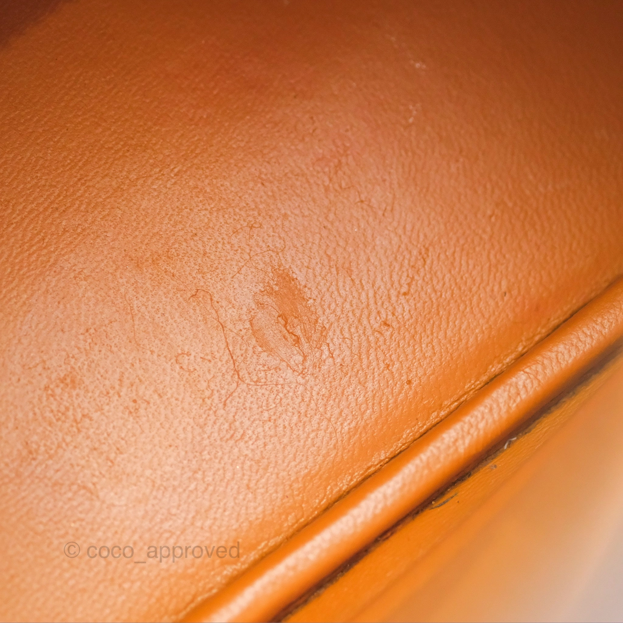 Herms Bolide 27 Gold Epsom Gold Hardware