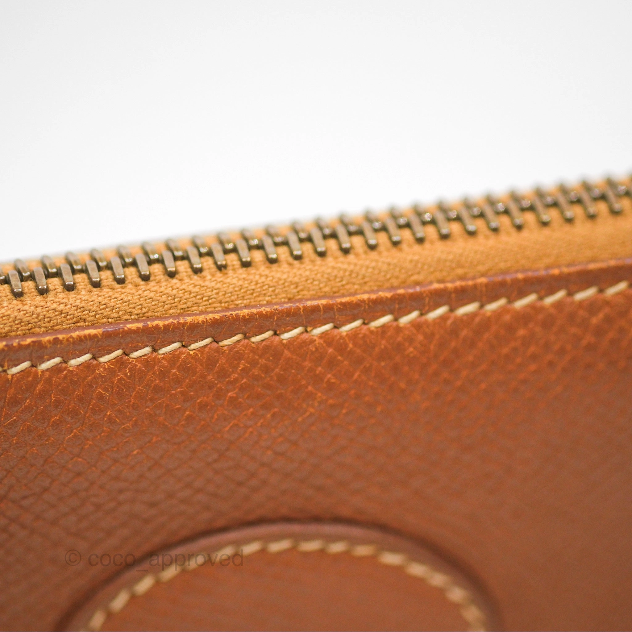 Herms Bolide 27 Gold Epsom Gold Hardware