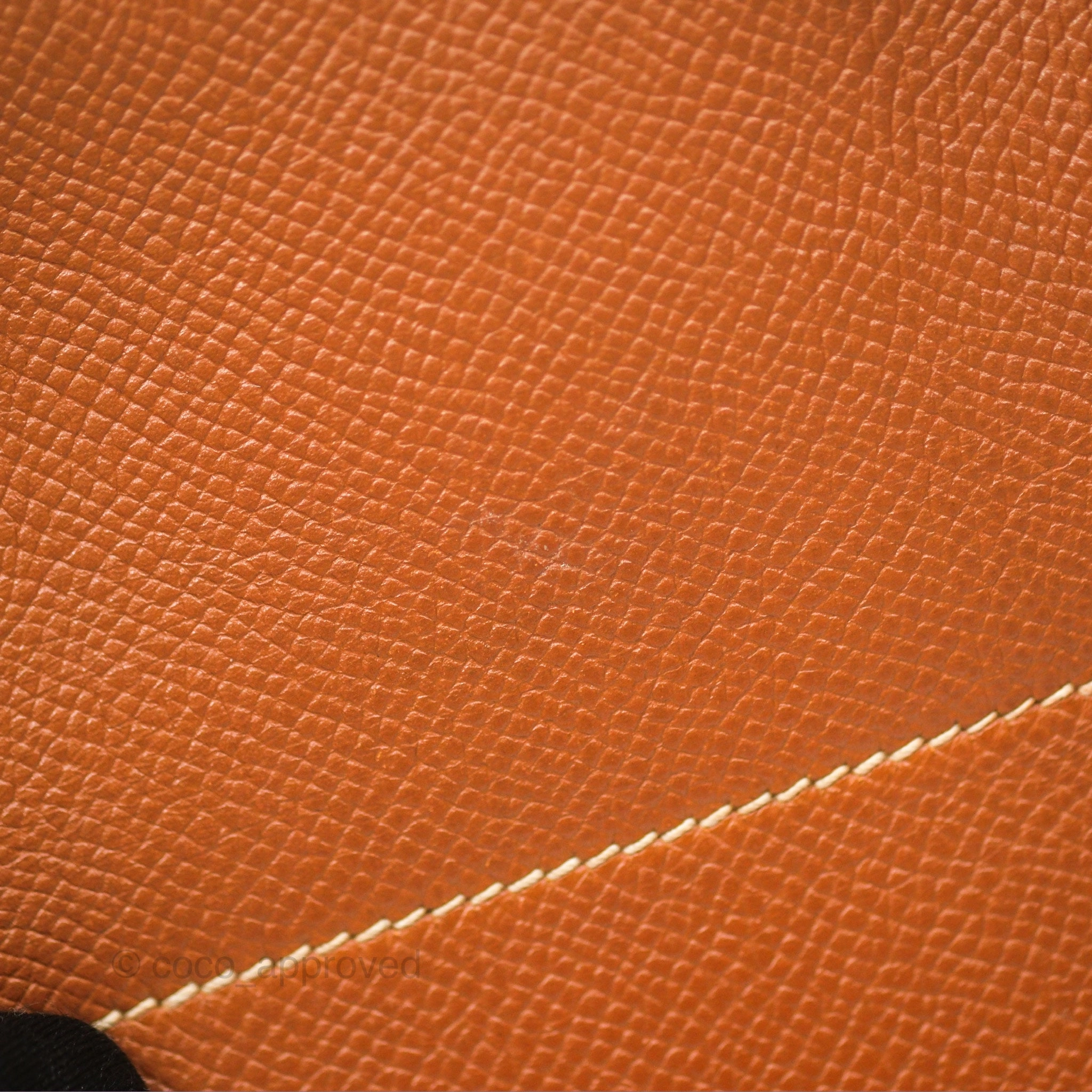 Herms Bolide 27 Gold Epsom Gold Hardware
