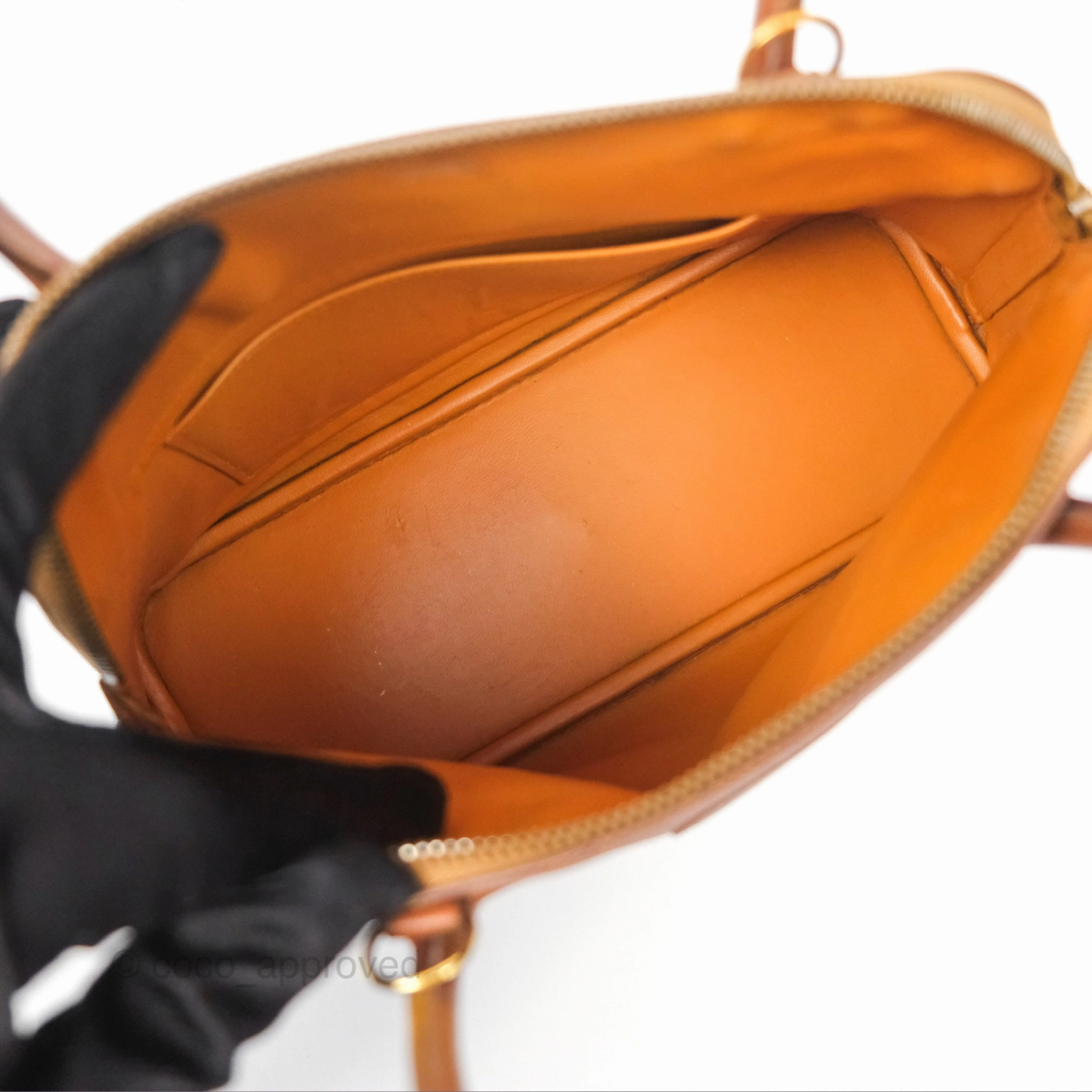 Herms Bolide 27 Gold Epsom Gold Hardware