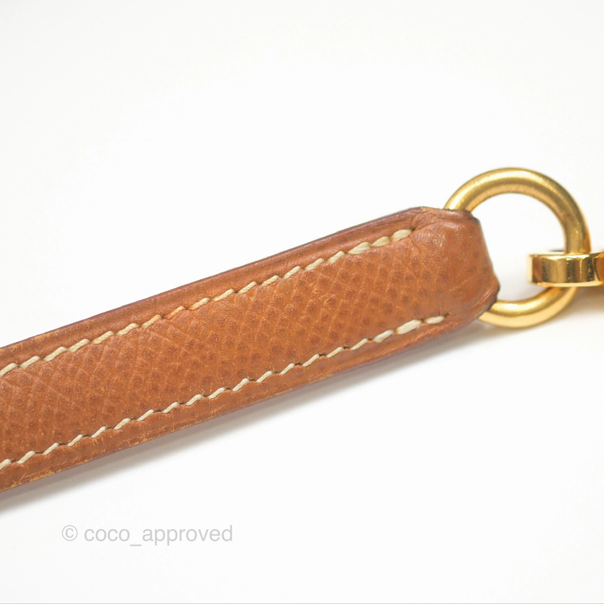 Herms Bolide 27 Gold Epsom Gold Hardware