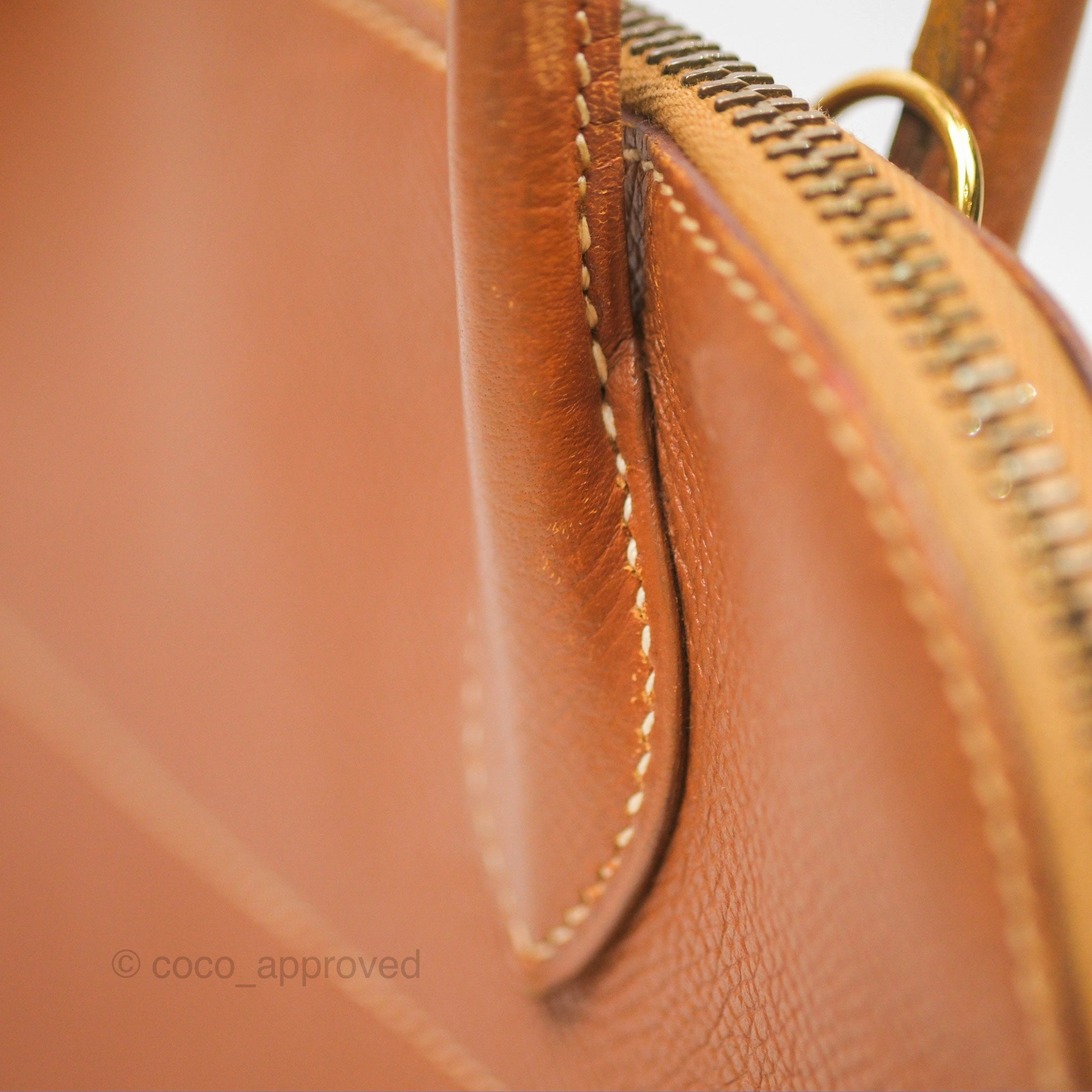 Herms Bolide 27 Gold Epsom Gold Hardware