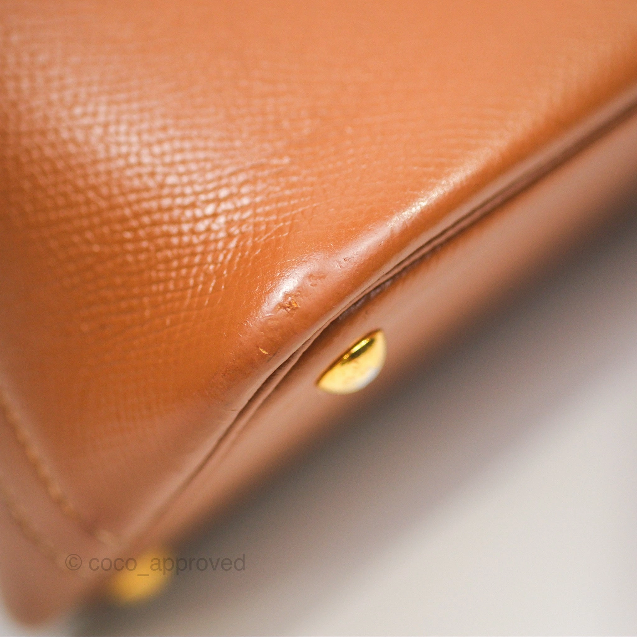 Herms Bolide 27 Gold Epsom Gold Hardware