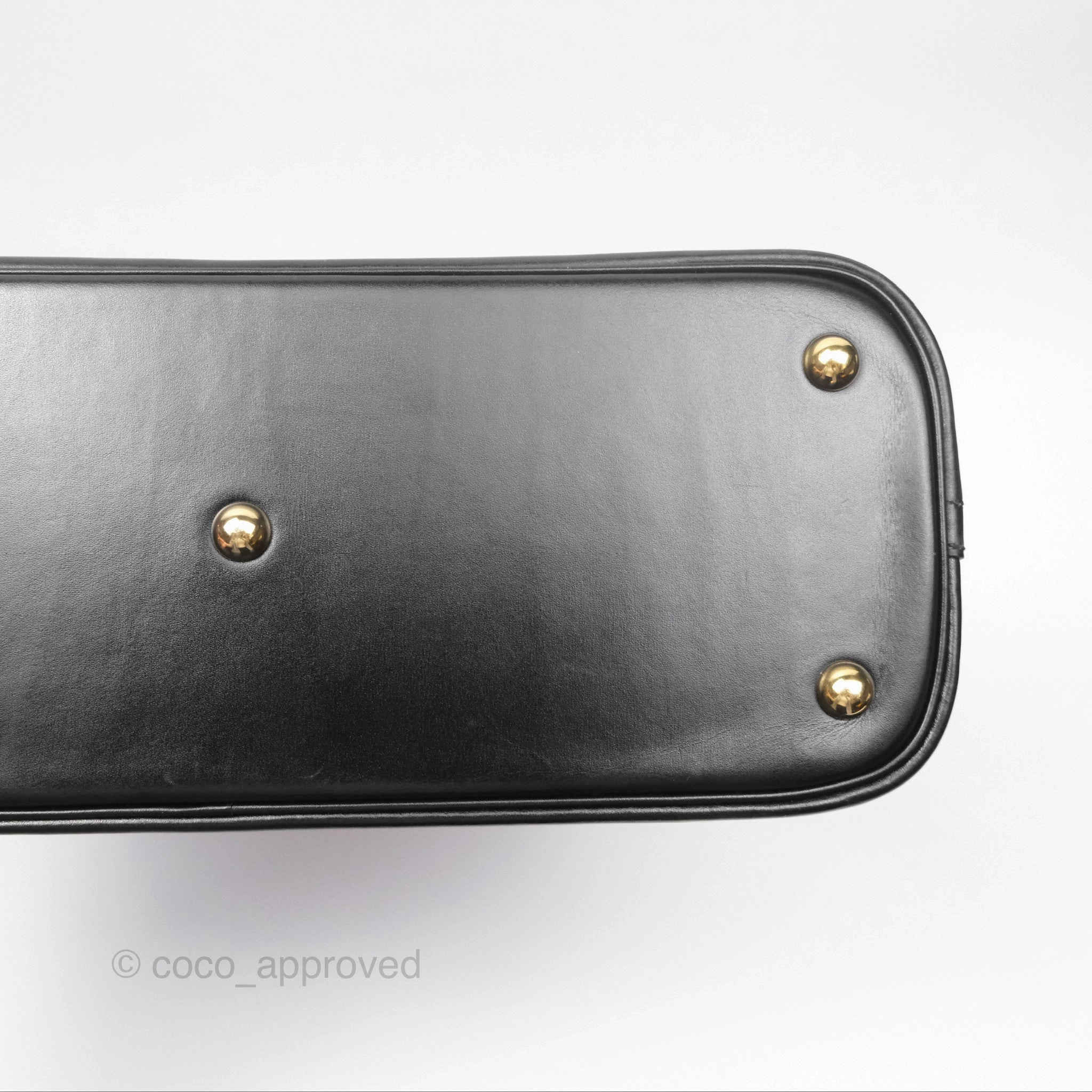 Herms Bolide 31 Noir 89 / Natural Box Leather Gold Hardware