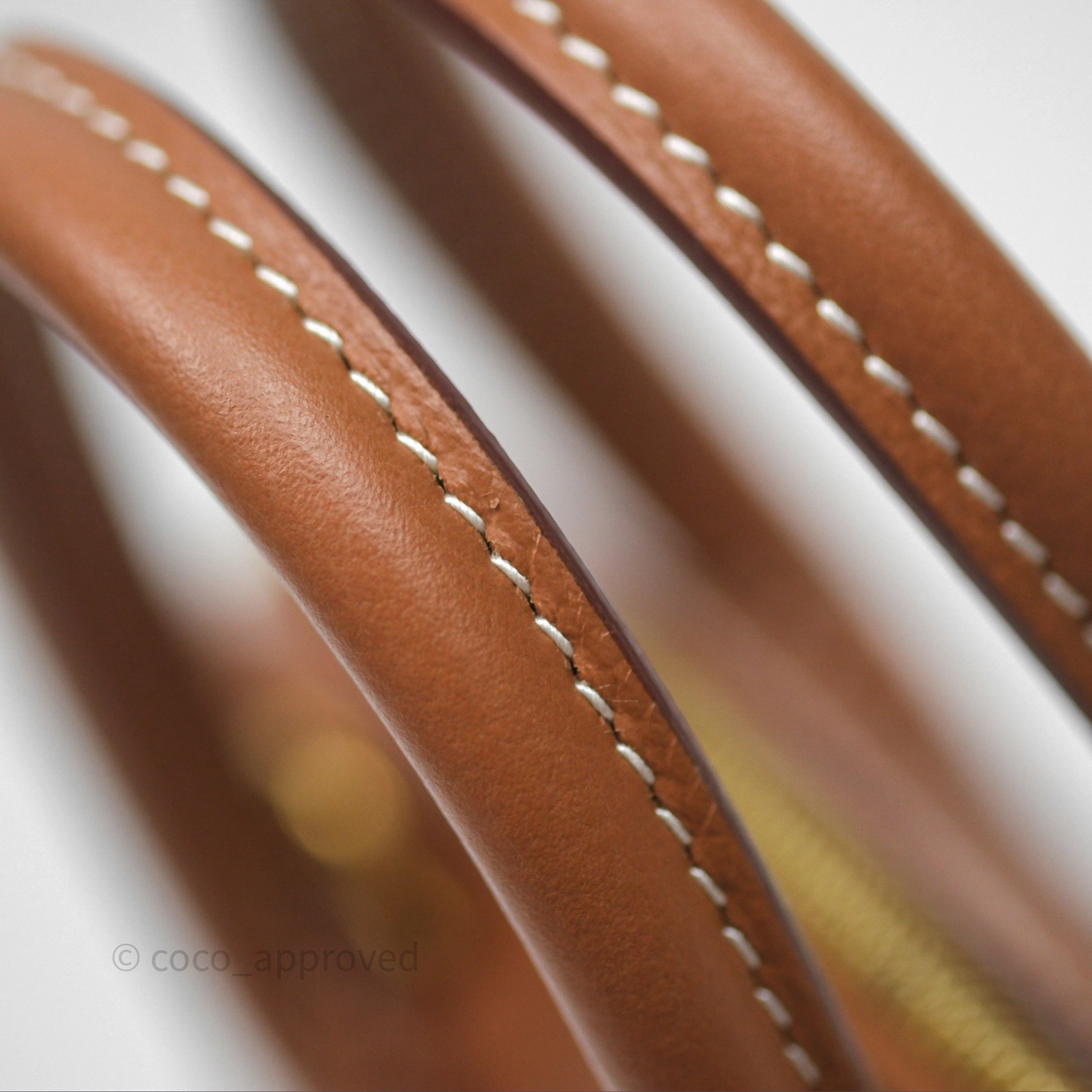Herms Bolide Mini 1923 Gold 37 Evercolor Gold Hardware