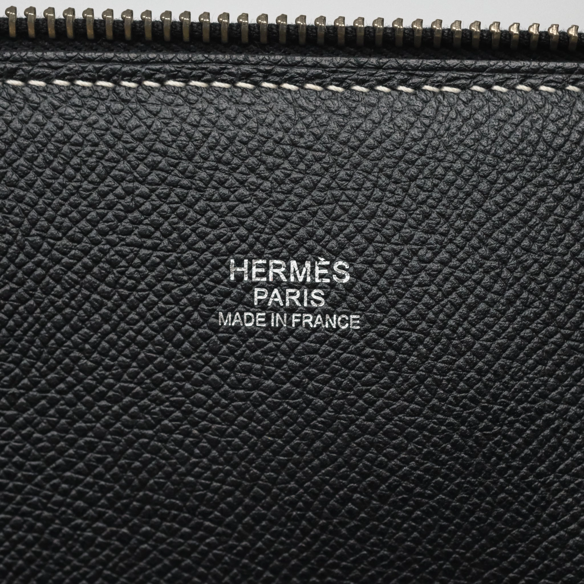 Herms Bolide Relax 35 Black Noir 89 Epsom Palladium Hardware