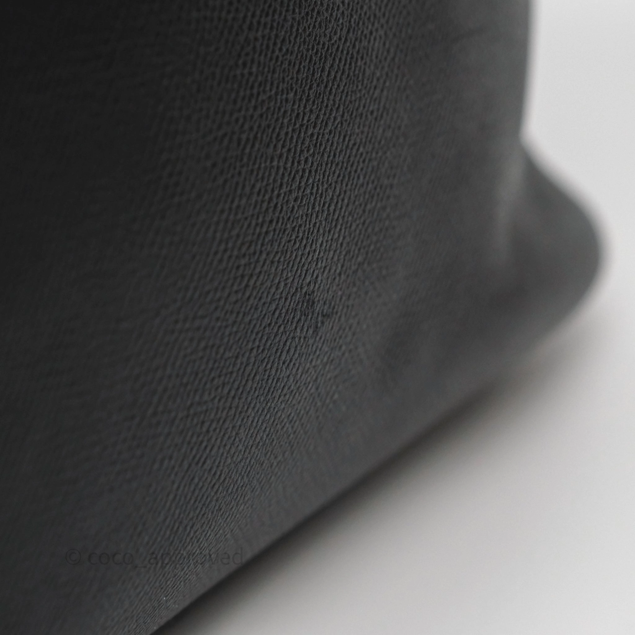 Herms Bolide Relax 35 Black Noir 89 Epsom Palladium Hardware
