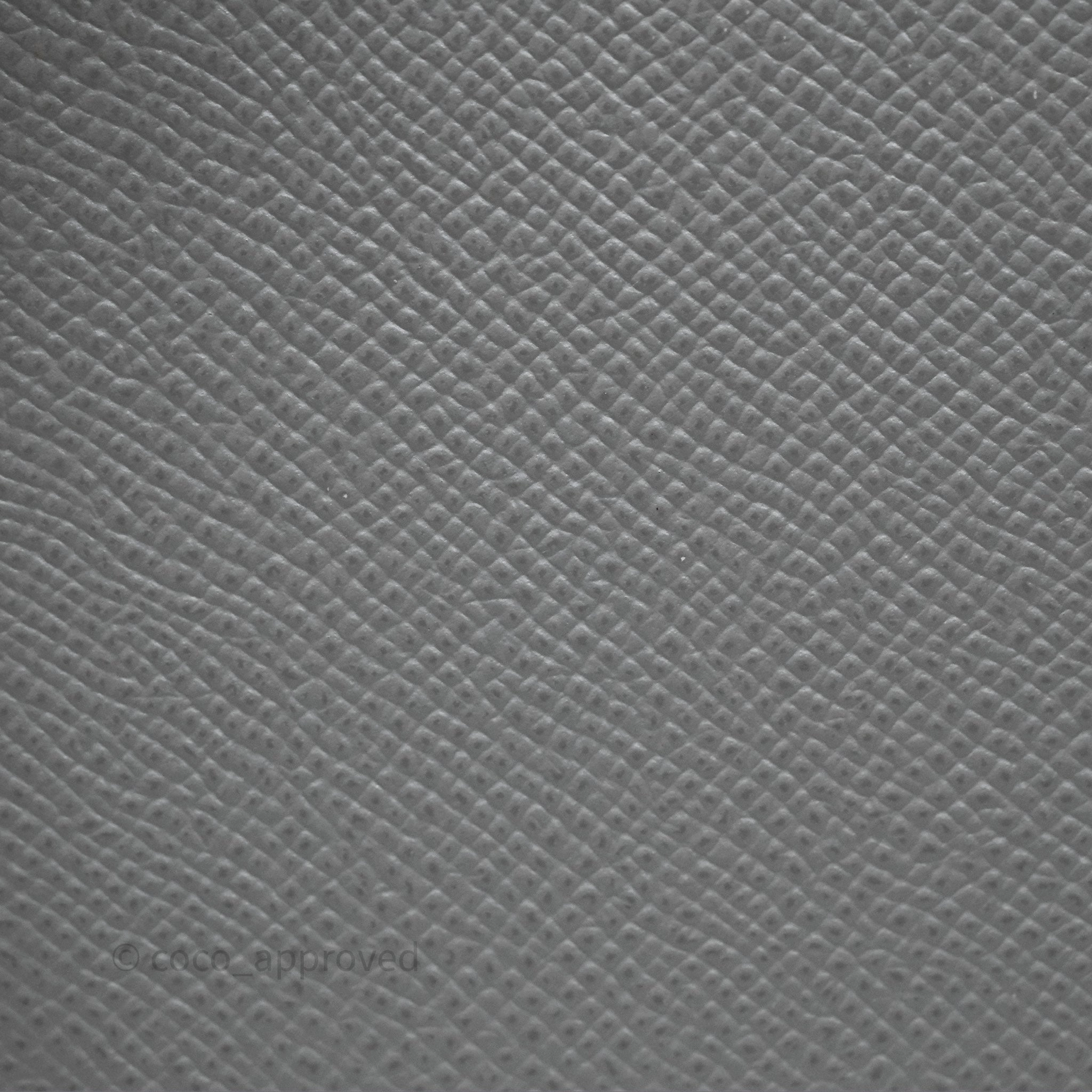 Herms Constance 24 Gris Mouette 4Z Epsom Gold Hardware