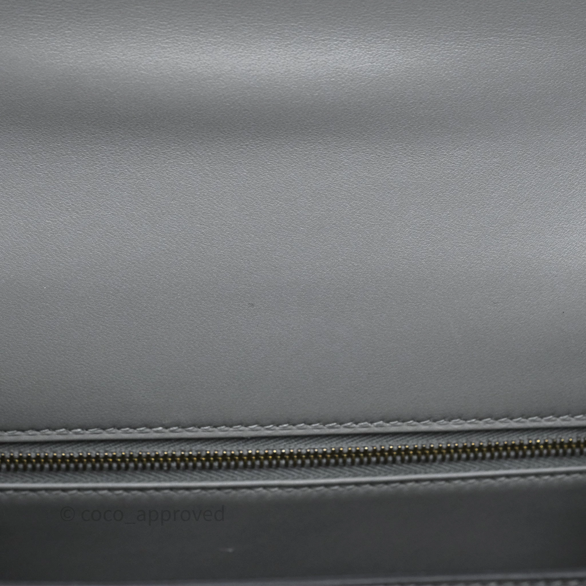 Herms Constance 24 Gris Mouette 4Z Epsom Gold Hardware