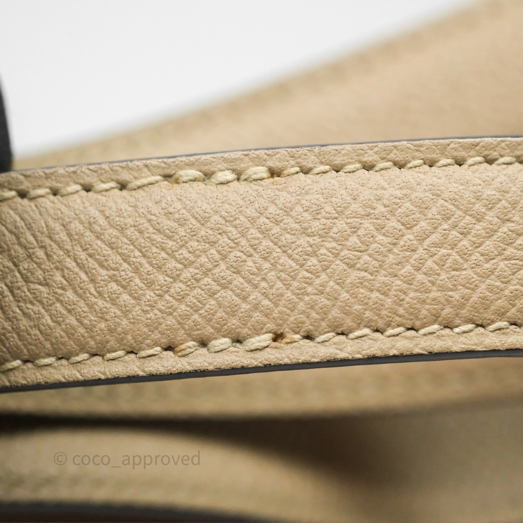 Herms Constance 24 Trench S2/ Naturel 27 Epsom Gold Hardware