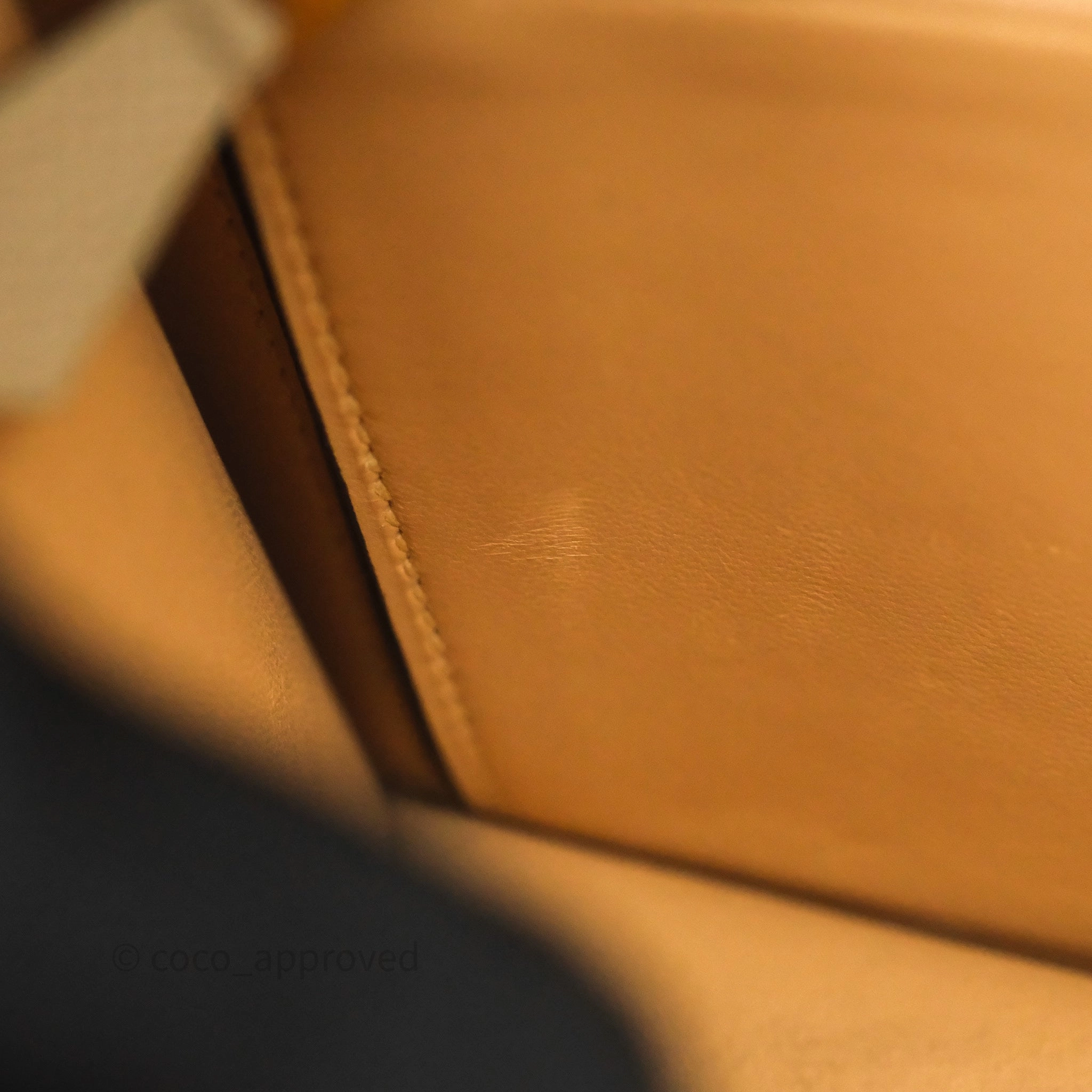 Herms Constance 24 Trench S2/ Naturel 27 Epsom Gold Hardware