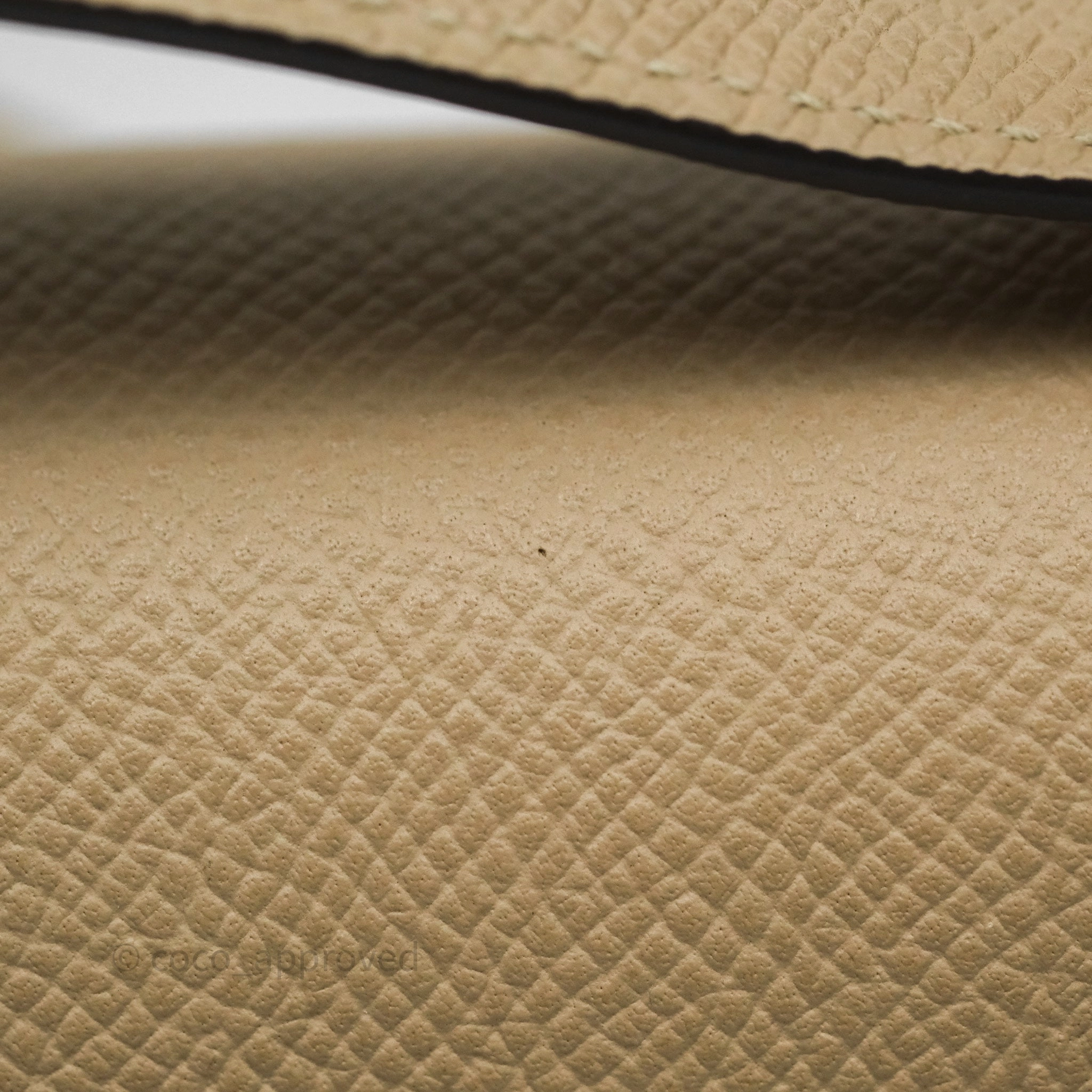 Herms Constance 24 Trench S2/ Naturel 27 Epsom Gold Hardware