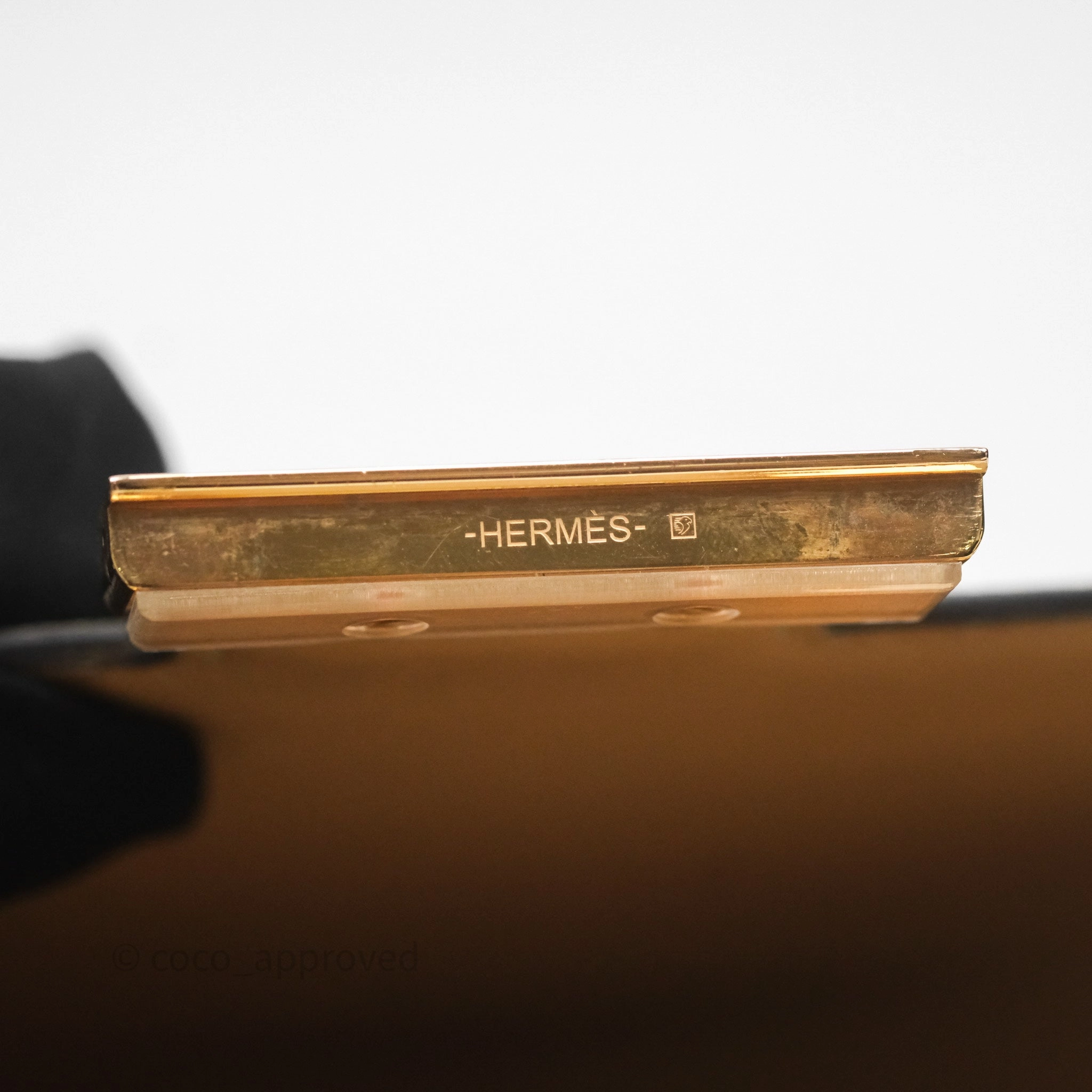 Herms Constance 24 Trench S2/ Naturel 27 Epsom Gold Hardware